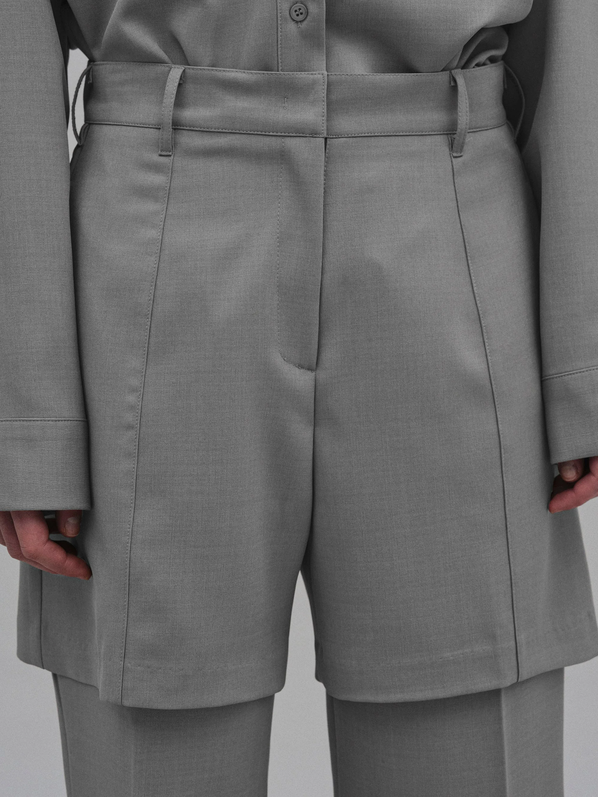 Calla Layered Trousers, Grey sold by Source Unknown product image thumbnail 4