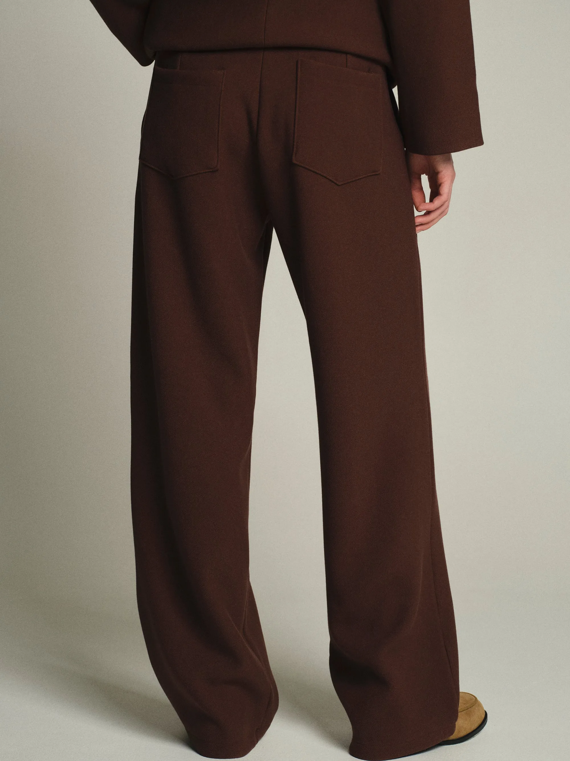 Nangy Tailored Trousers, Brown sold by Source Unknown product image thumbnail 4