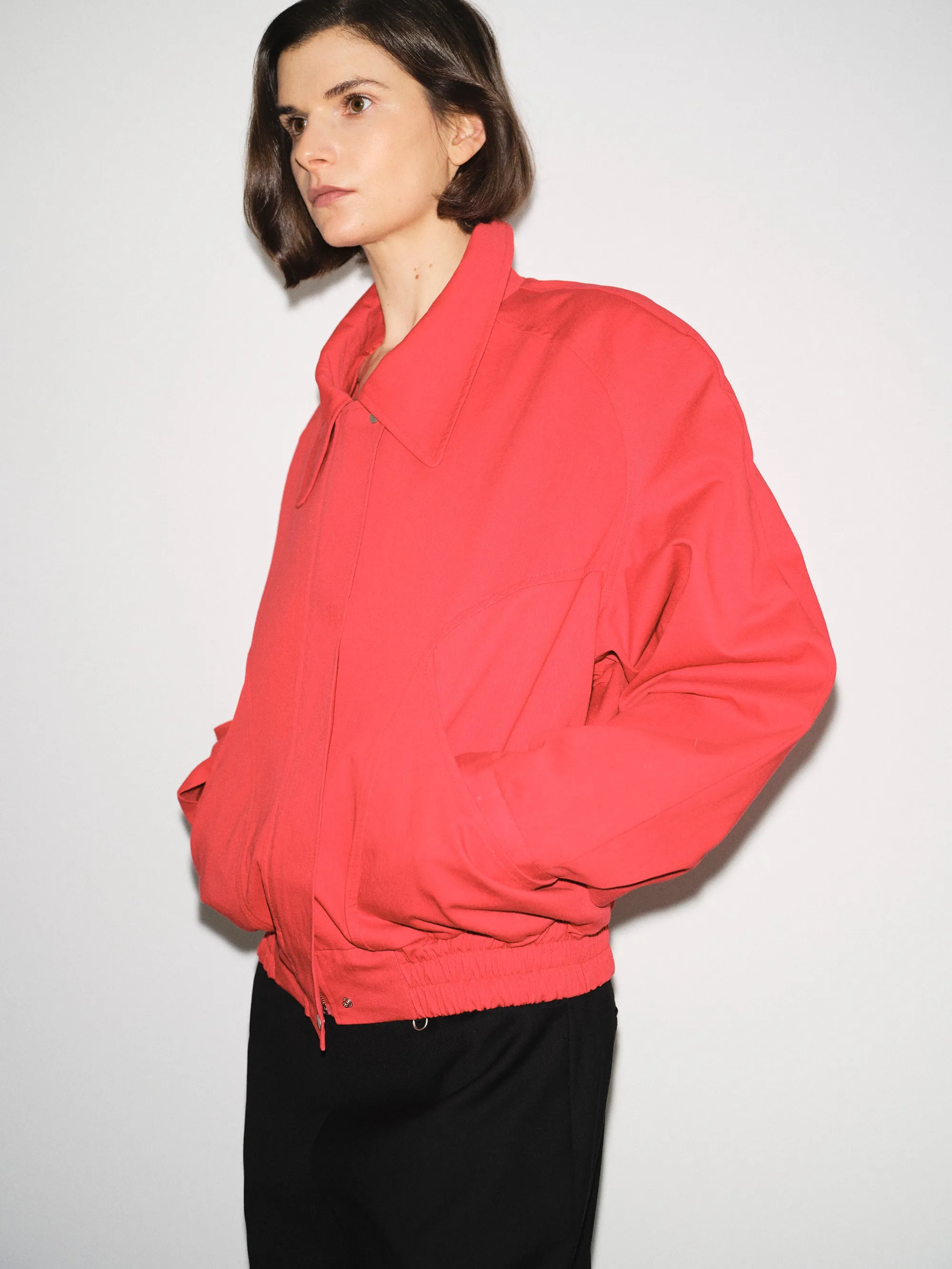 Blouson Bomber Jacket, Red sold by Source Unknown product image thumbnail 2