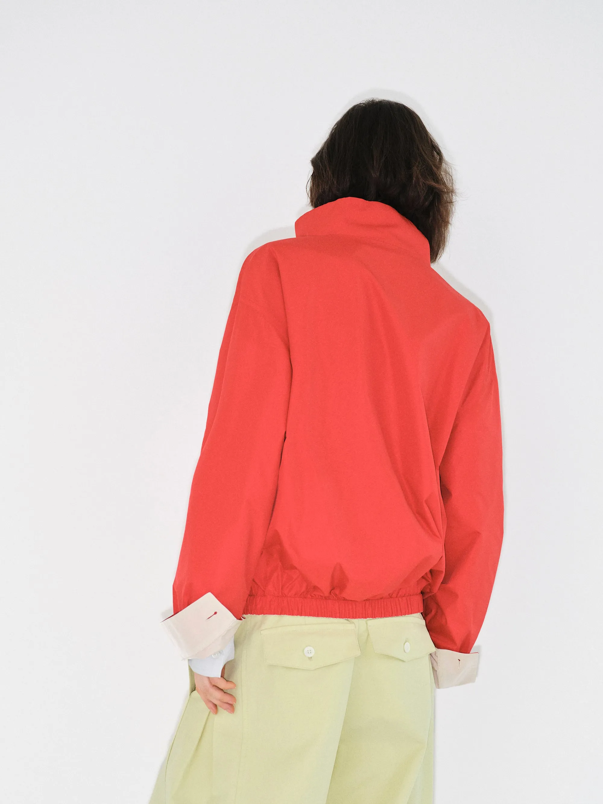 Reversible Blouson Jacket, Red sold by Source Unknown product image thumbnail 5
