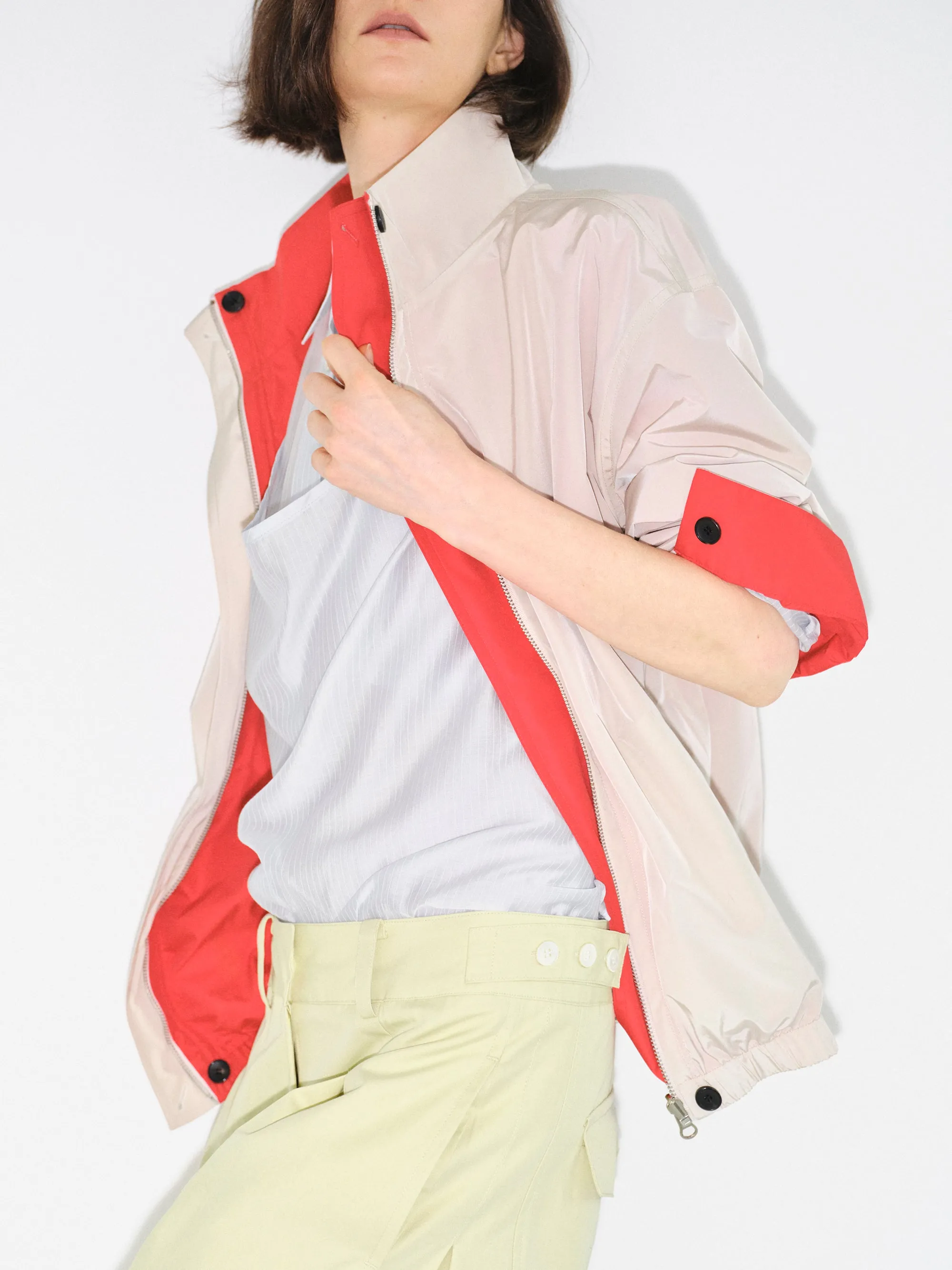 Reversible Blouson Jacket, Red sold by Source Unknown product image thumbnail 2