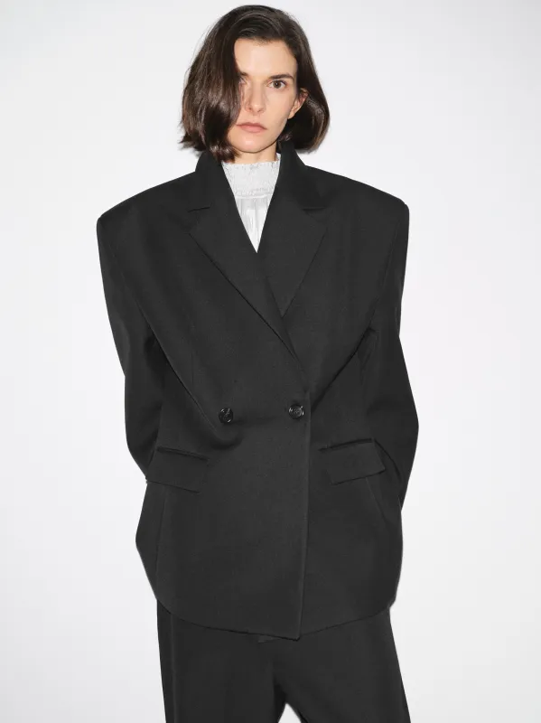 Mesa Tapered Blazer, Black made by Source Unknown