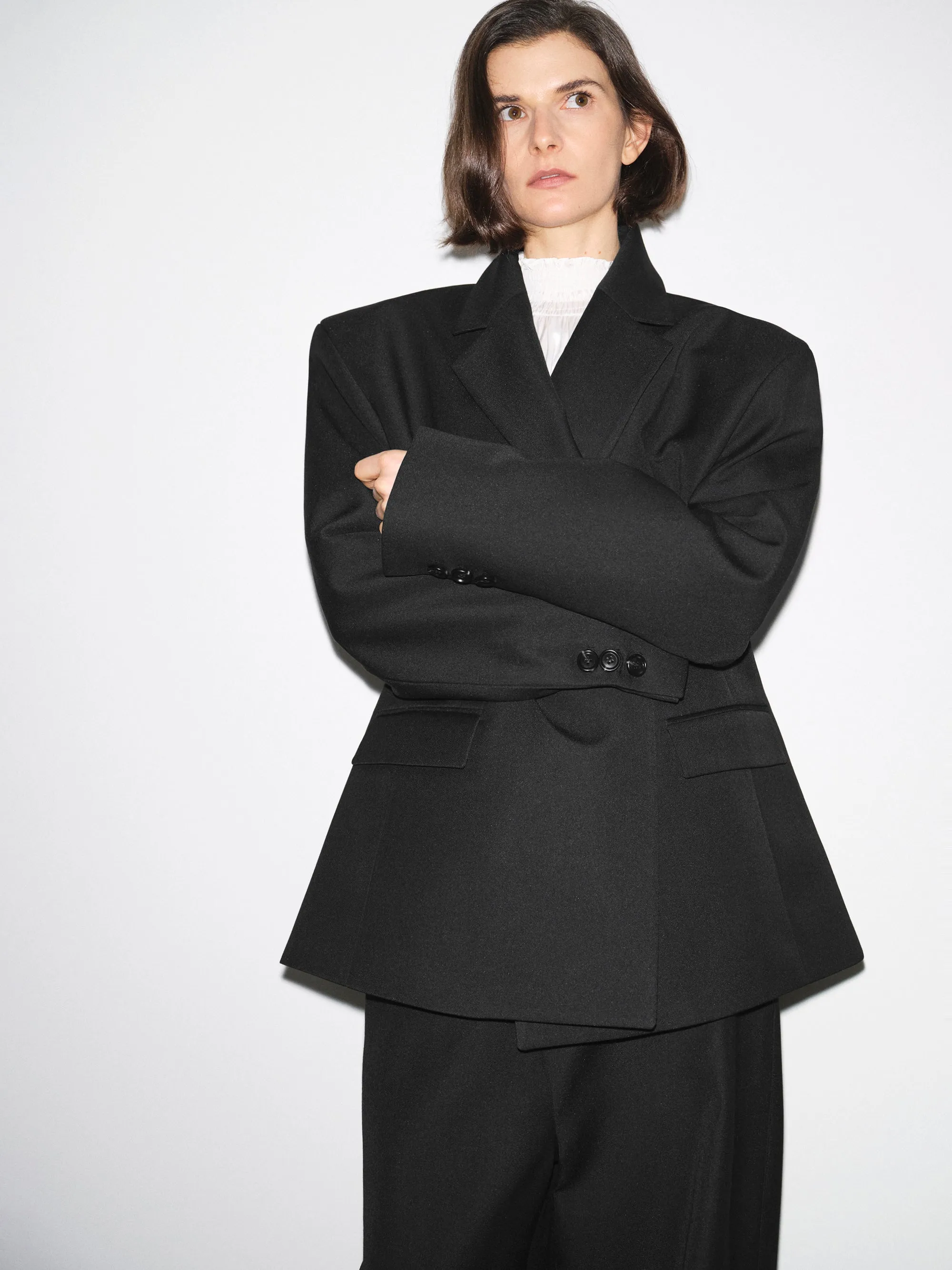 Mesa Tapered Blazer, Black sold by Source Unknown product image thumbnail 3