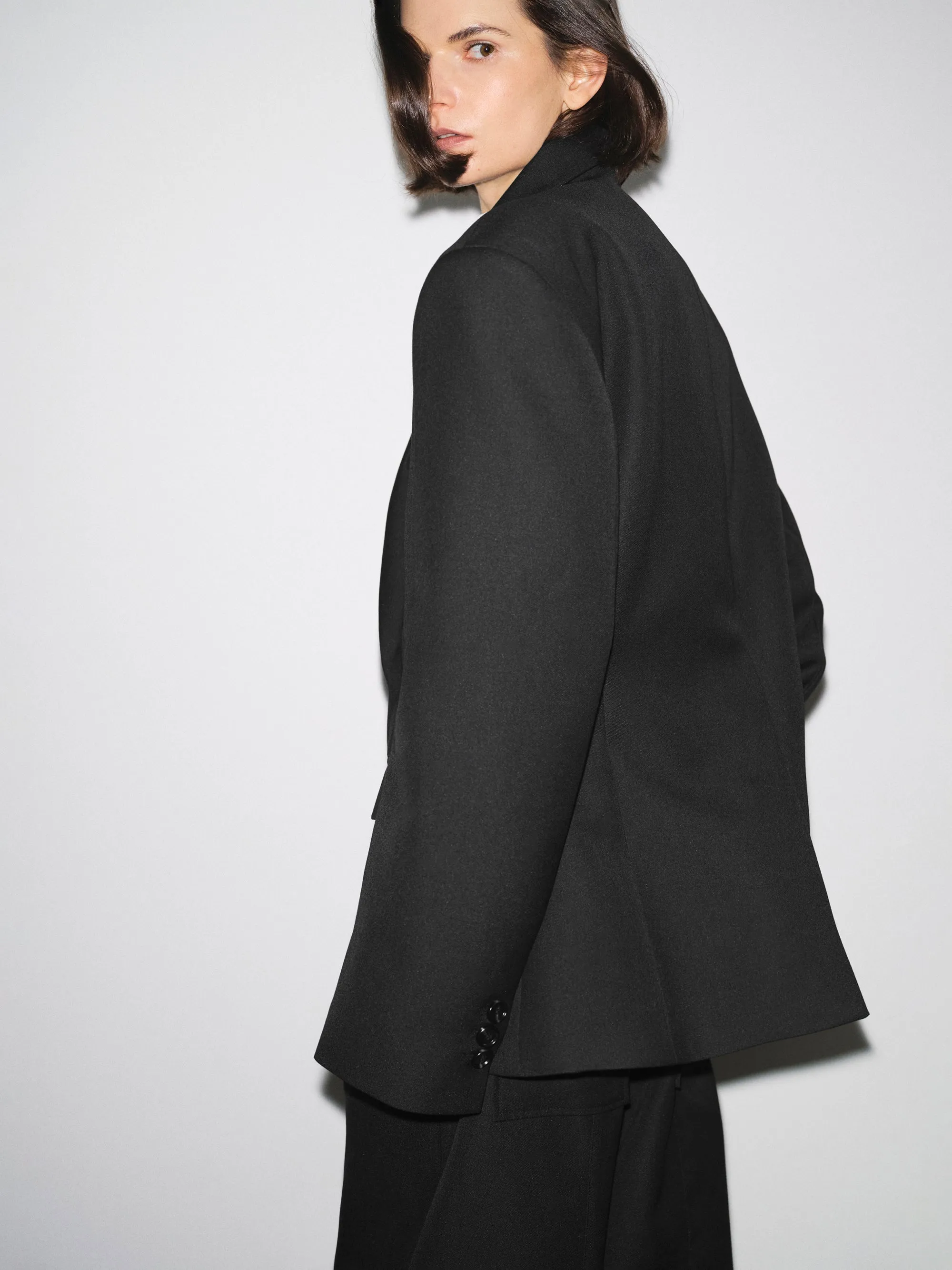 Mesa Tapered Blazer, Black sold by Source Unknown product image thumbnail 4