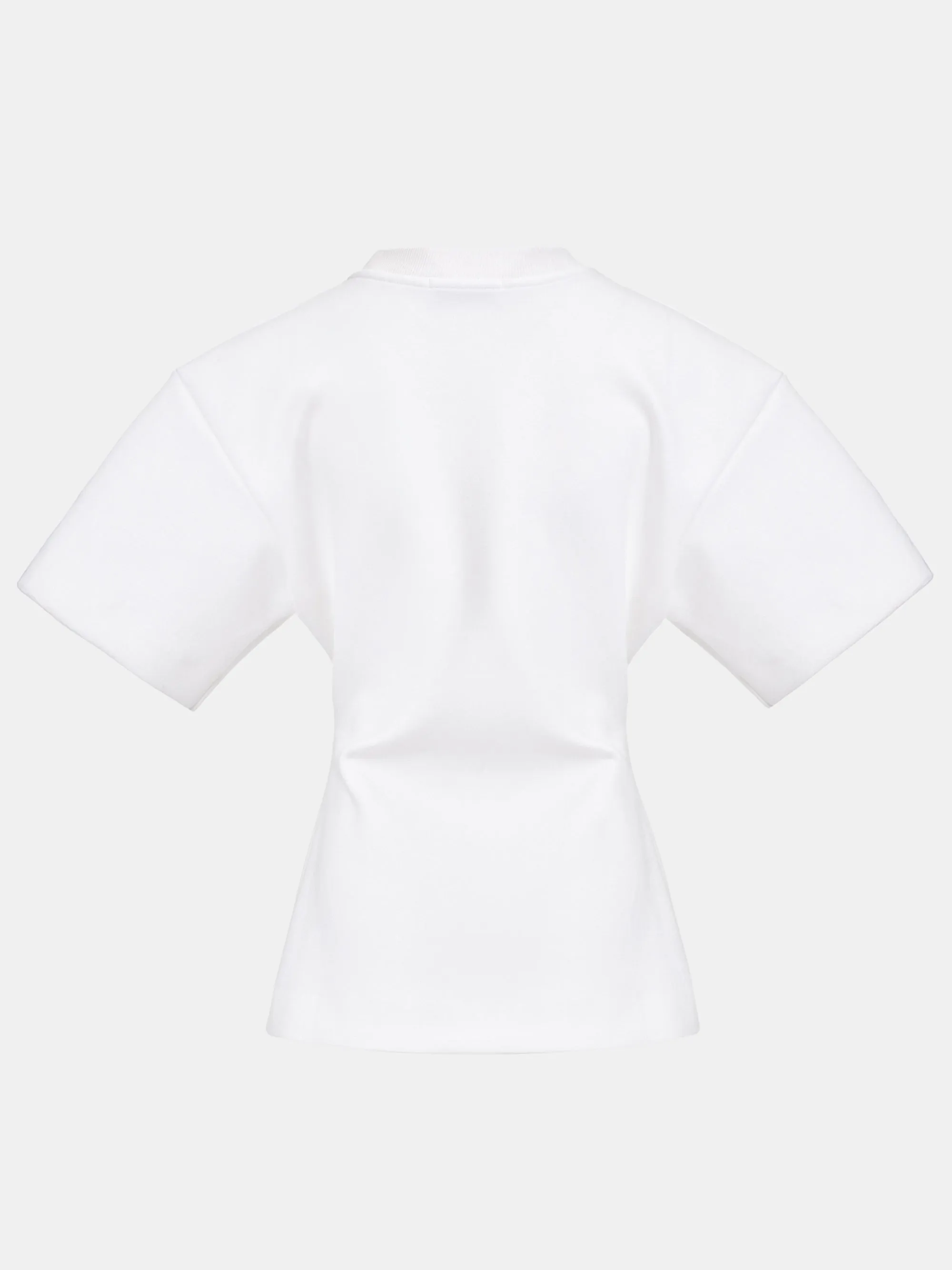 Amila Cinched T-Shirt, White sold by Source Unknown product image thumbnail 4