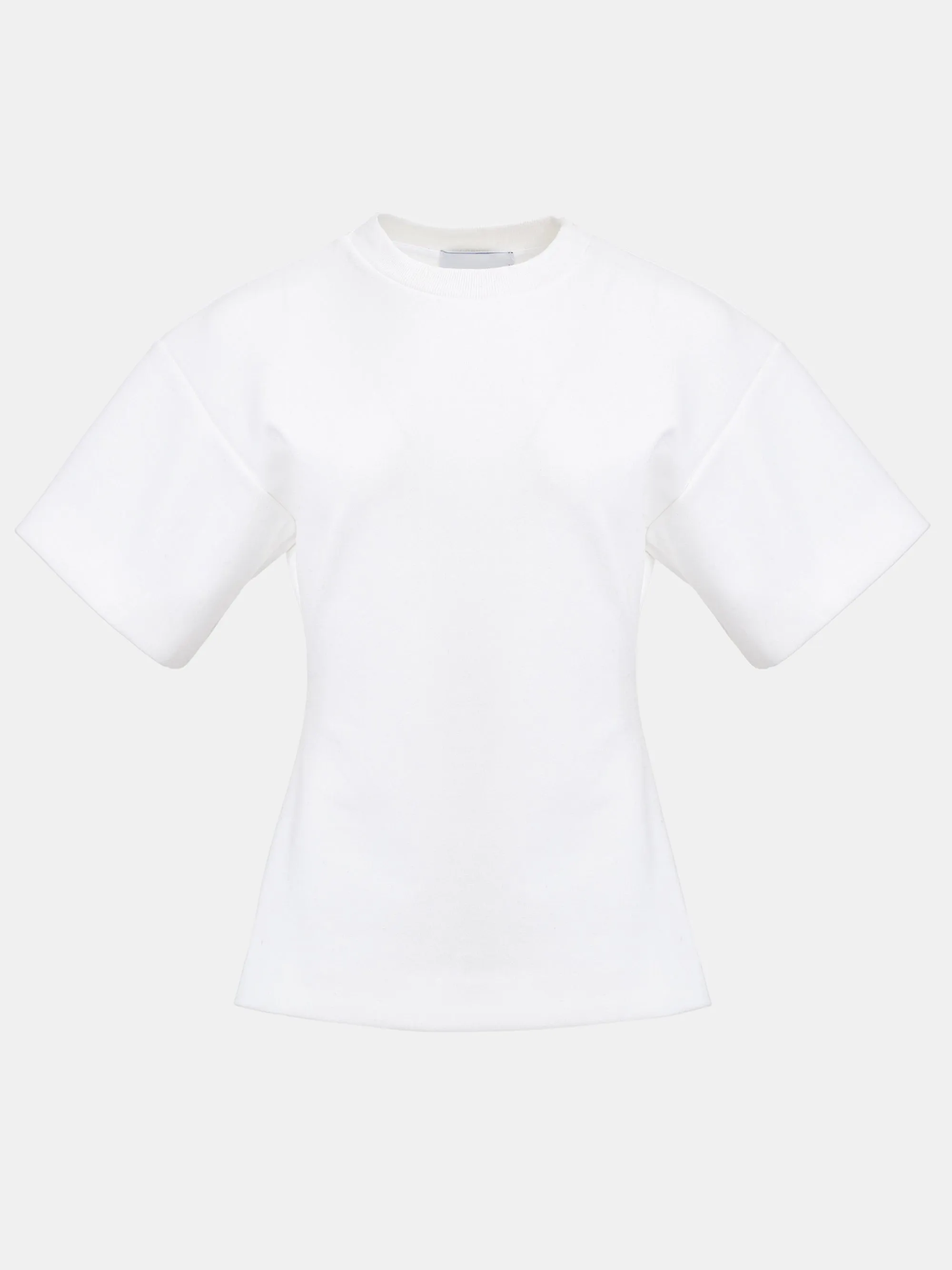Amila Cinched T-Shirt, White sold by Source Unknown product image thumbnail 3