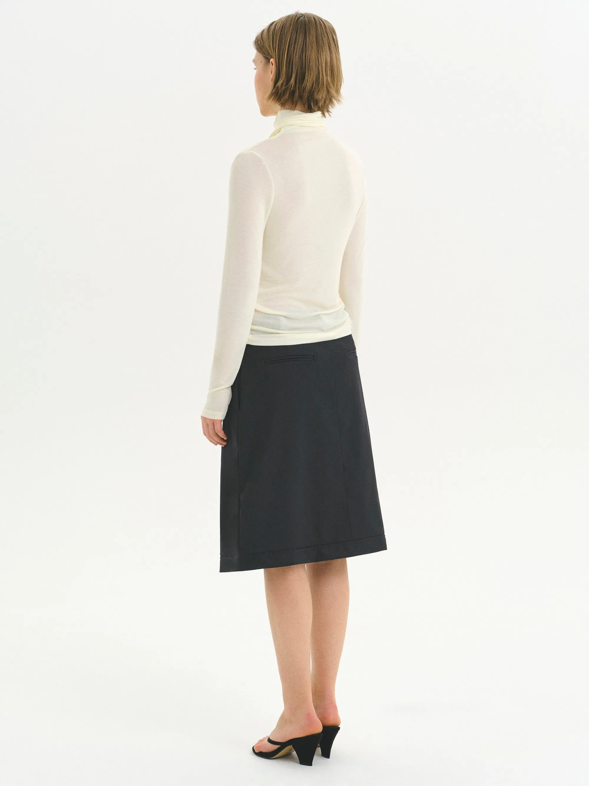 Upside-Down Skirt, Black sold by Source Unknown product image thumbnail 3