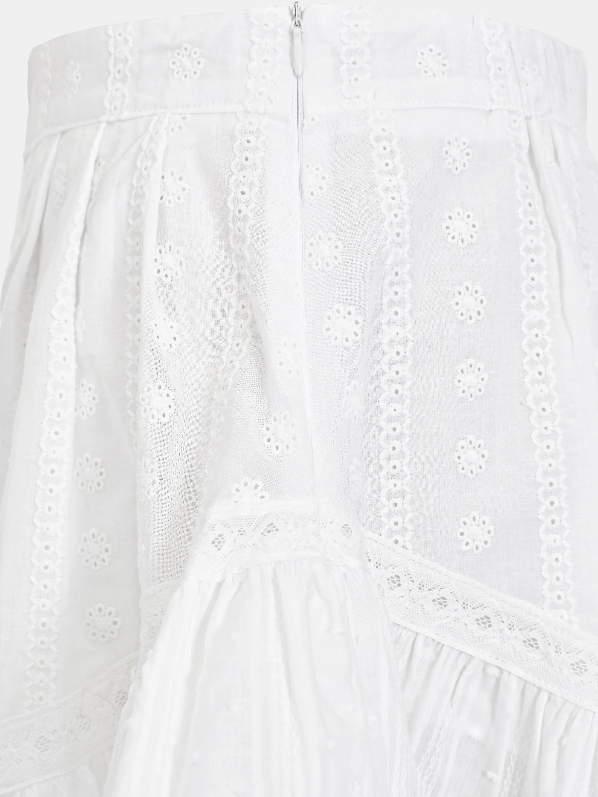 Embroidered Eyelet Shorts, White sold by Source Unknown product image thumbnail 2