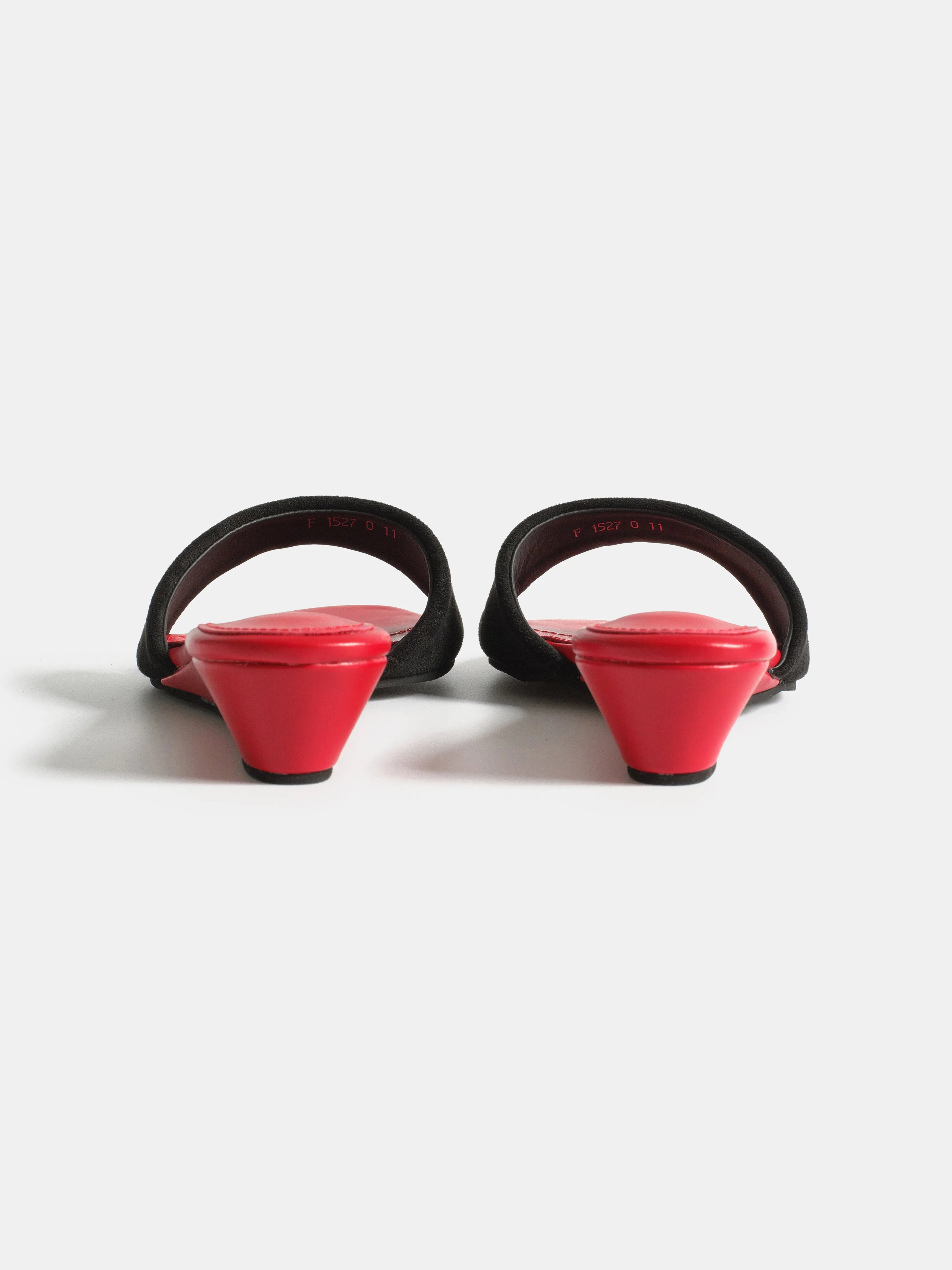 Wedge Slide Sandals, Red sold by Source Unknown product image thumbnail 4