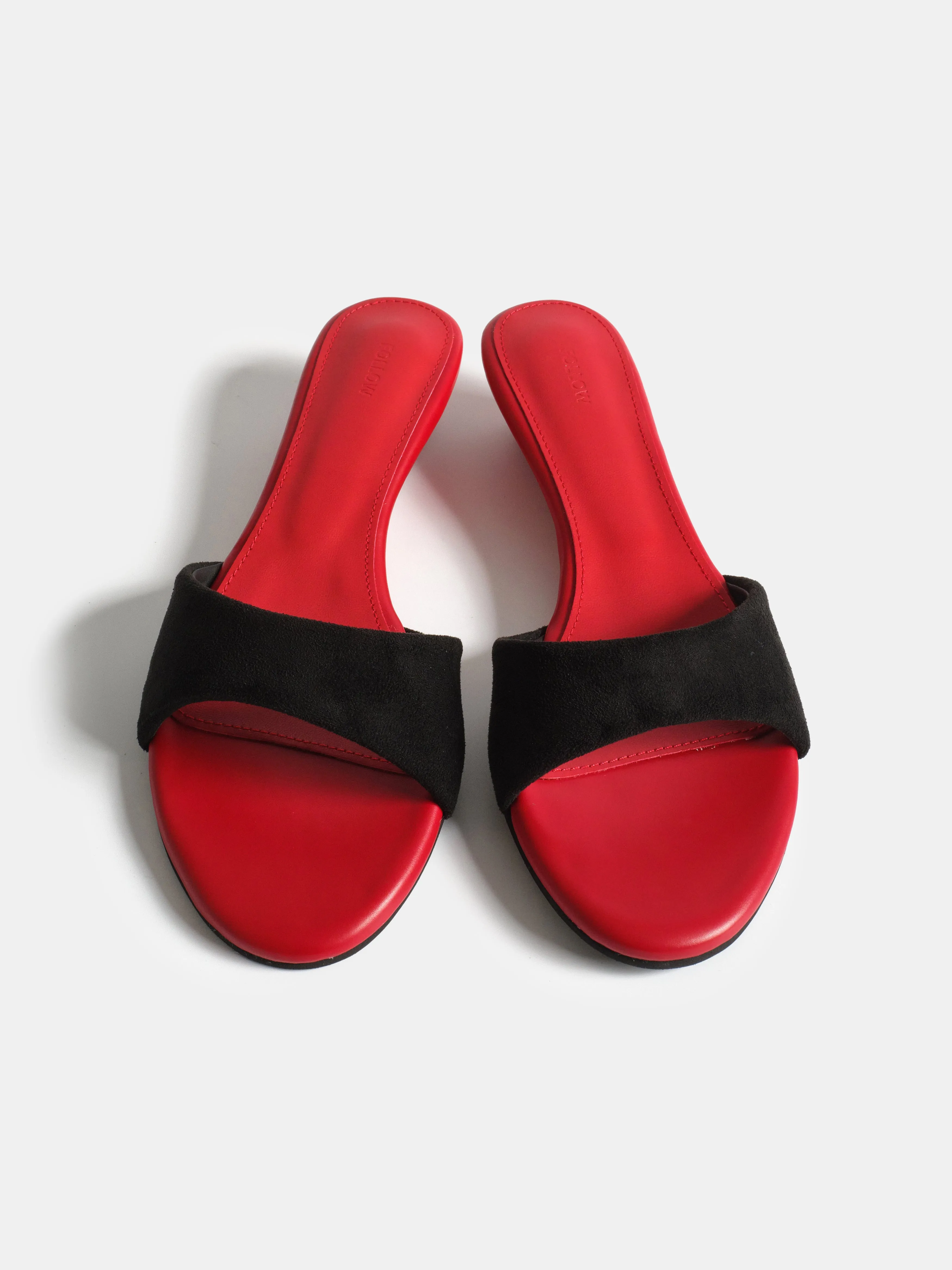 Wedge Slide Sandals, Red sold by Source Unknown product image thumbnail 2