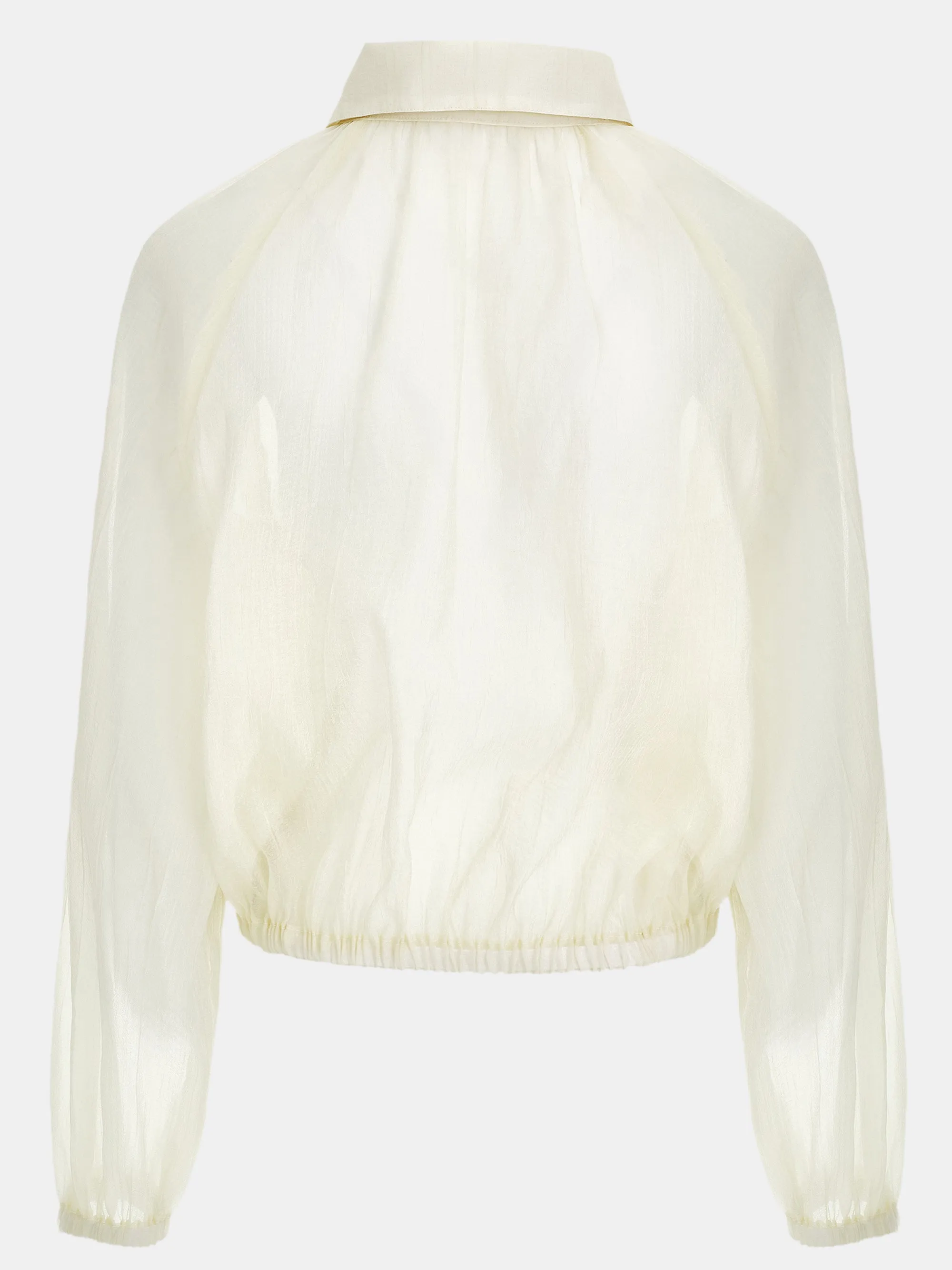 Crinkled Sheer Jacket, Ivory sold by Source Unknown product image thumbnail 2