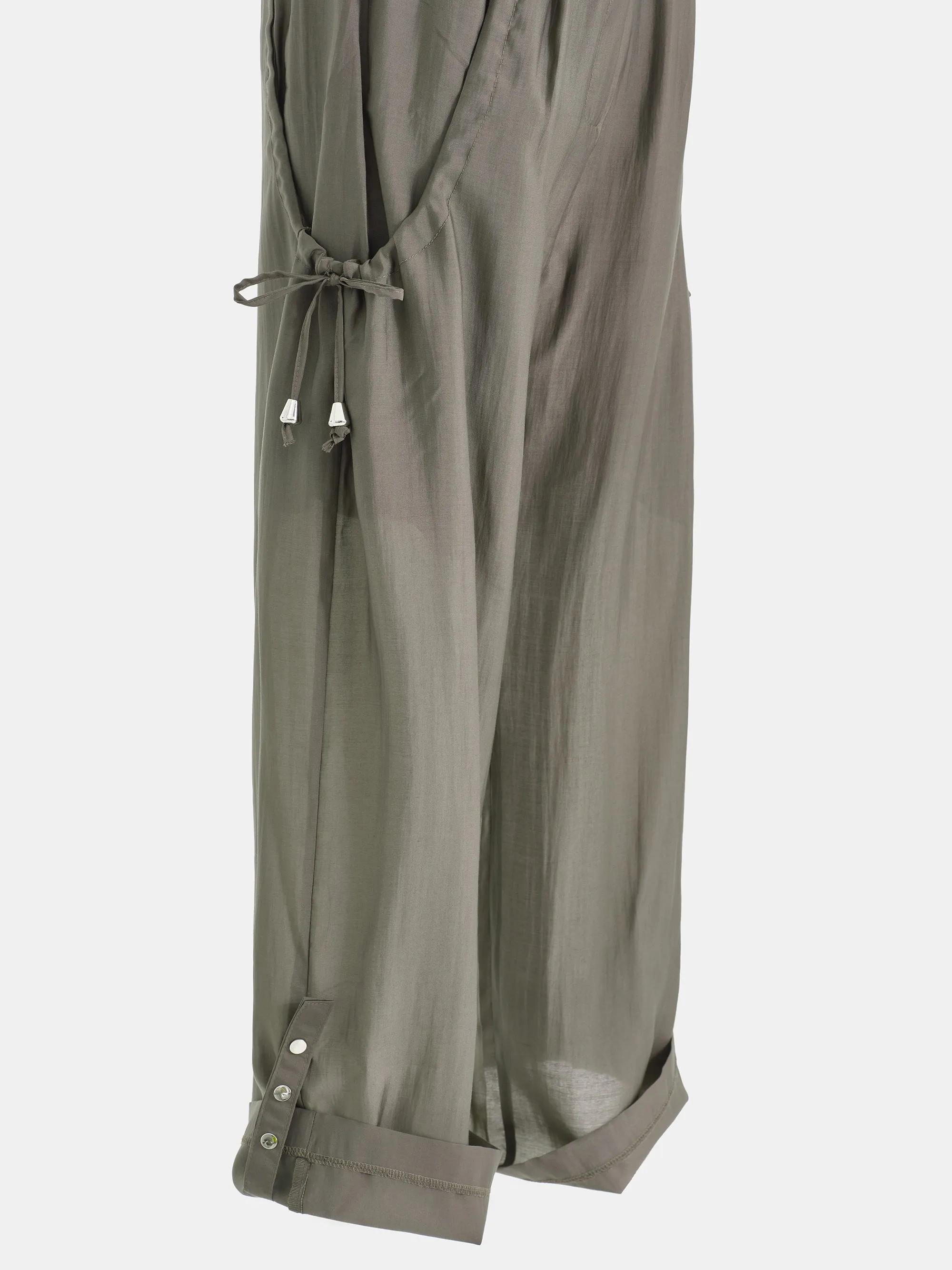 Drawstring Pocket Trousers, Khaki sold by Source Unknown product image thumbnail 2