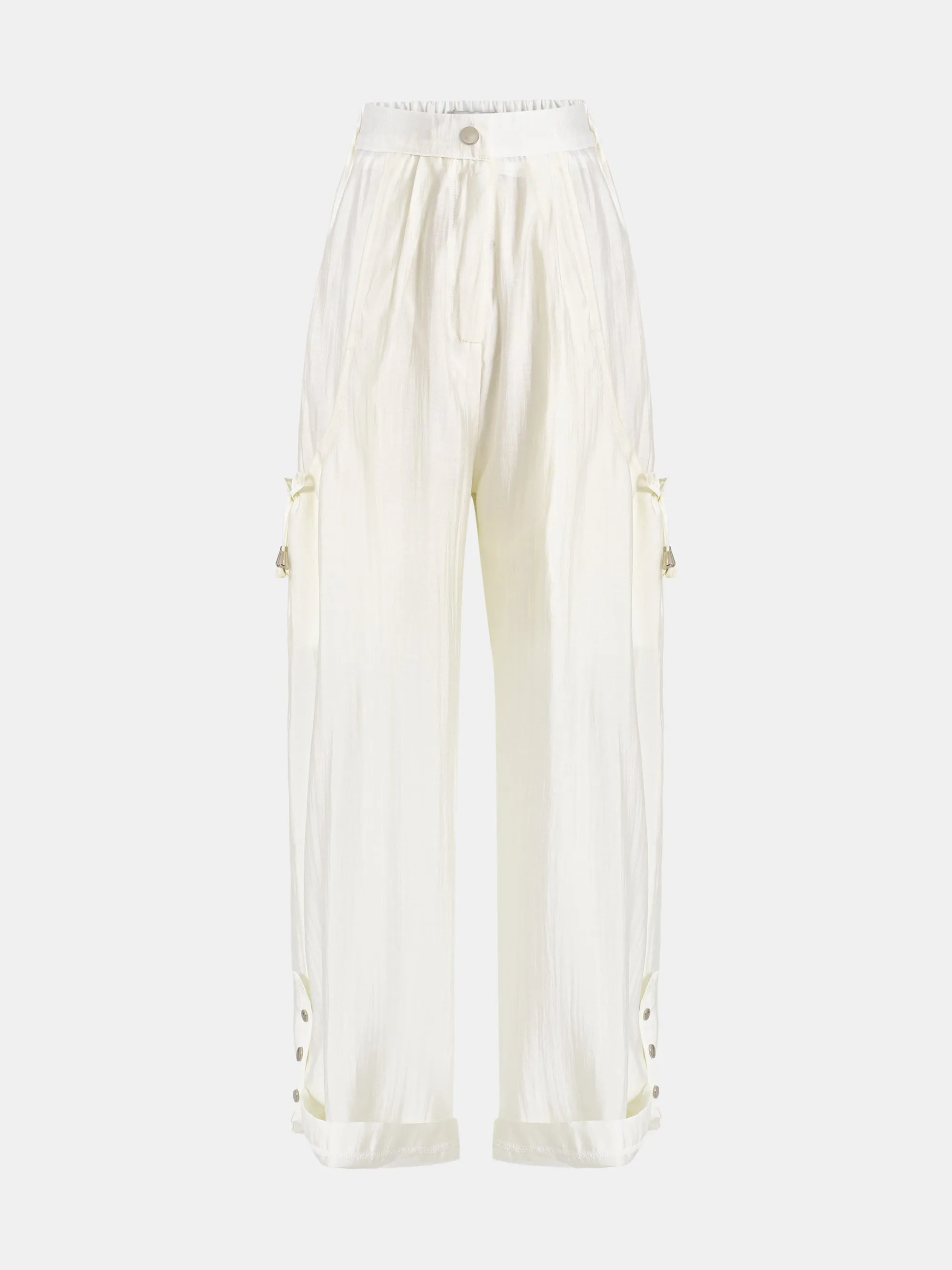 Drawstring Pocket Trousers, Ivory sold by Source Unknown product image thumbnail 3