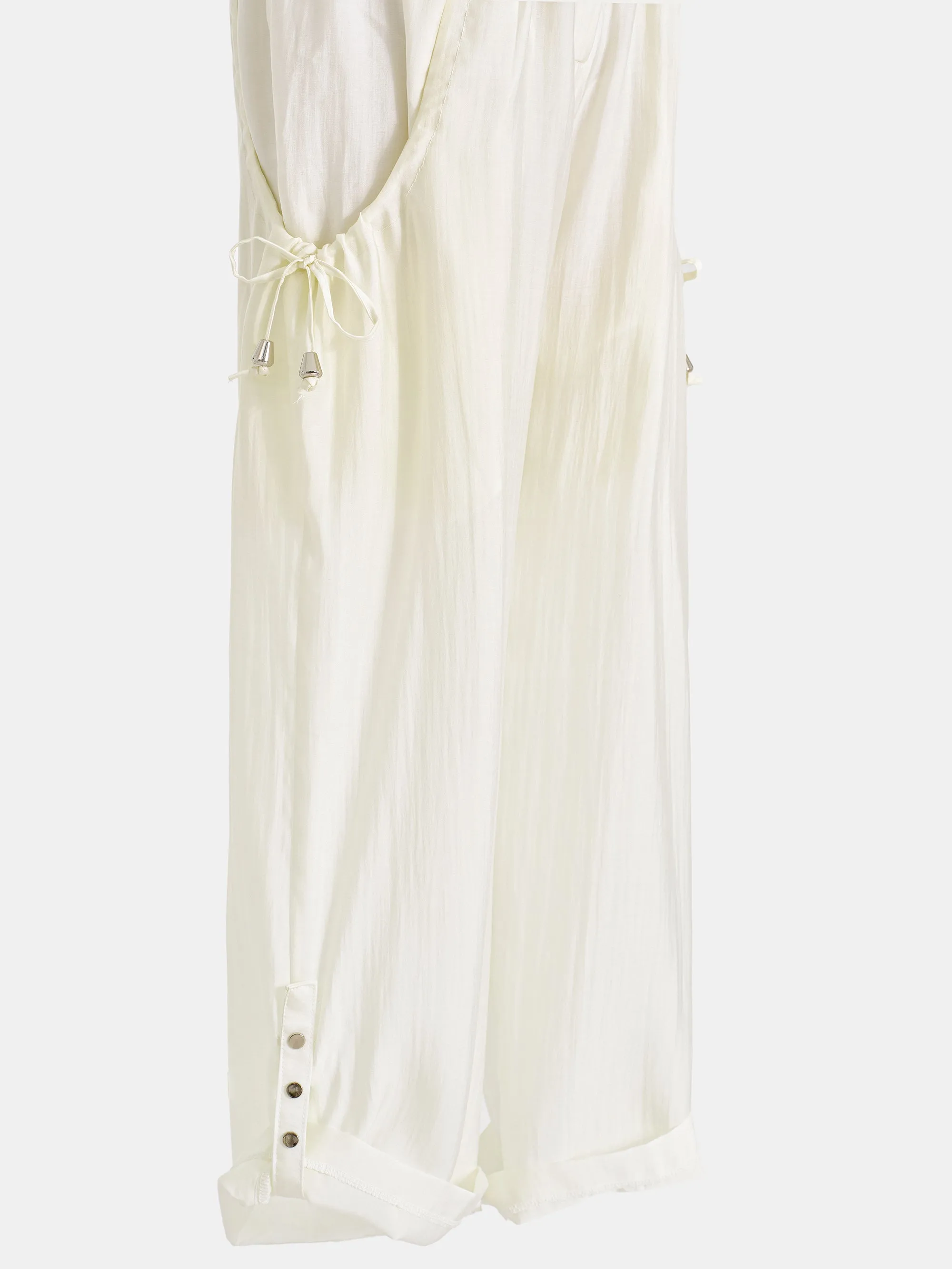 Drawstring Pocket Trousers, Ivory sold by Source Unknown product image thumbnail 2