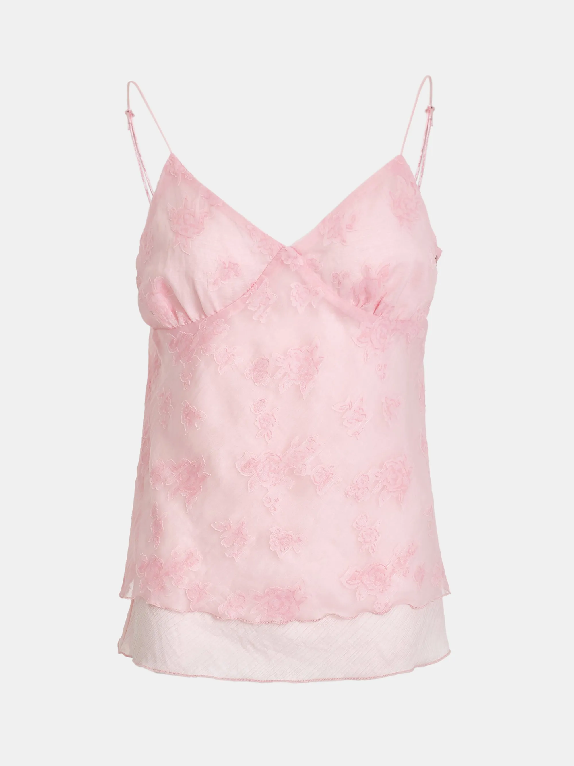 Silvana Layered Camisole, Pink sold by Source Unknown