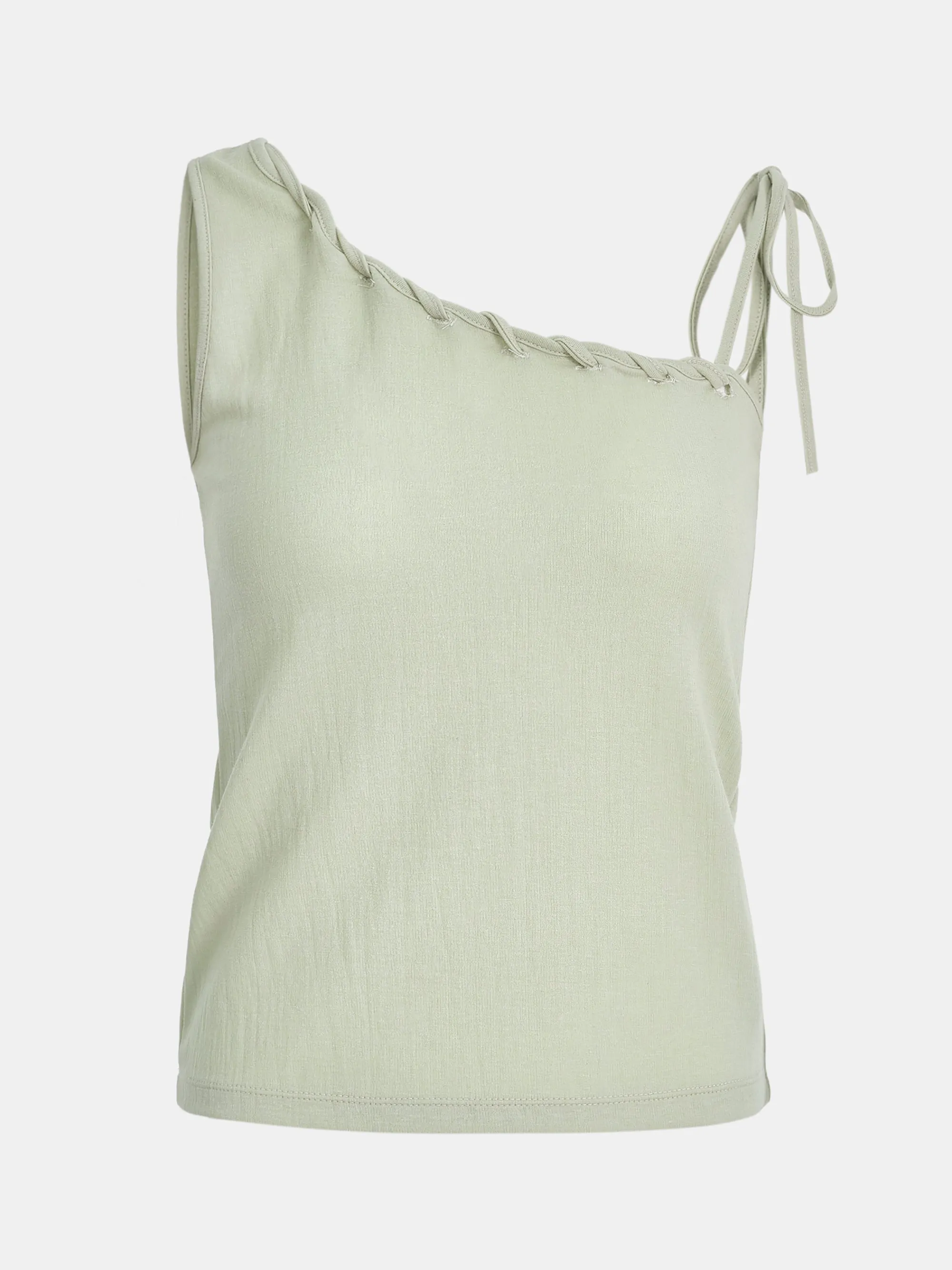 Tabi lace-Up Tank Top, Beige sold by Source Unknown