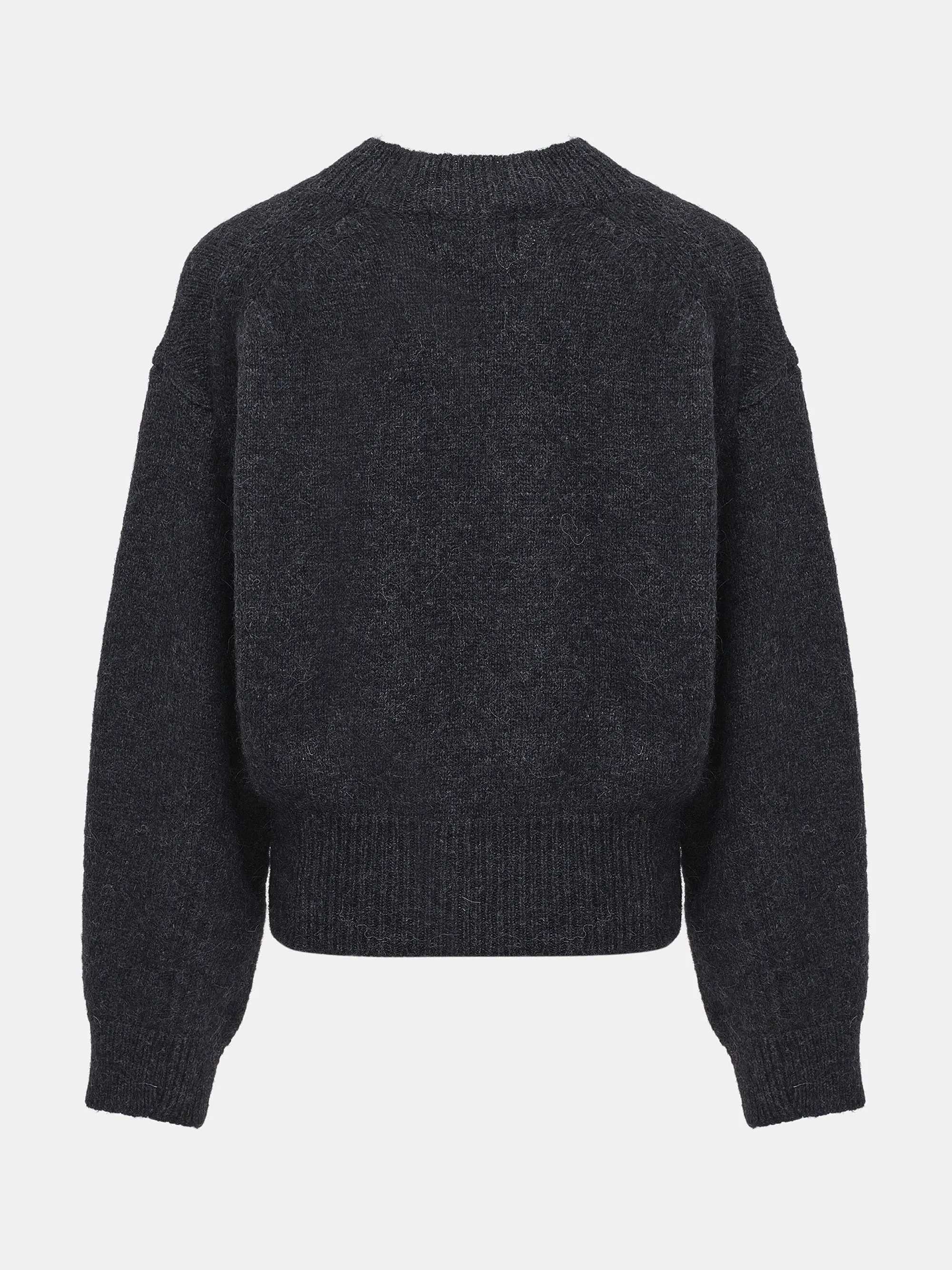 Bryde Relaxed Wool-Blend Sweater, Charcoal sold by Source Unknown product image thumbnail 2