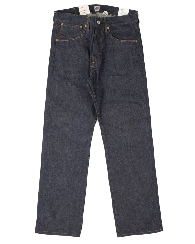 Indigofera Kirk Jeans, 29 Handdip sold by Pancho and Lefty