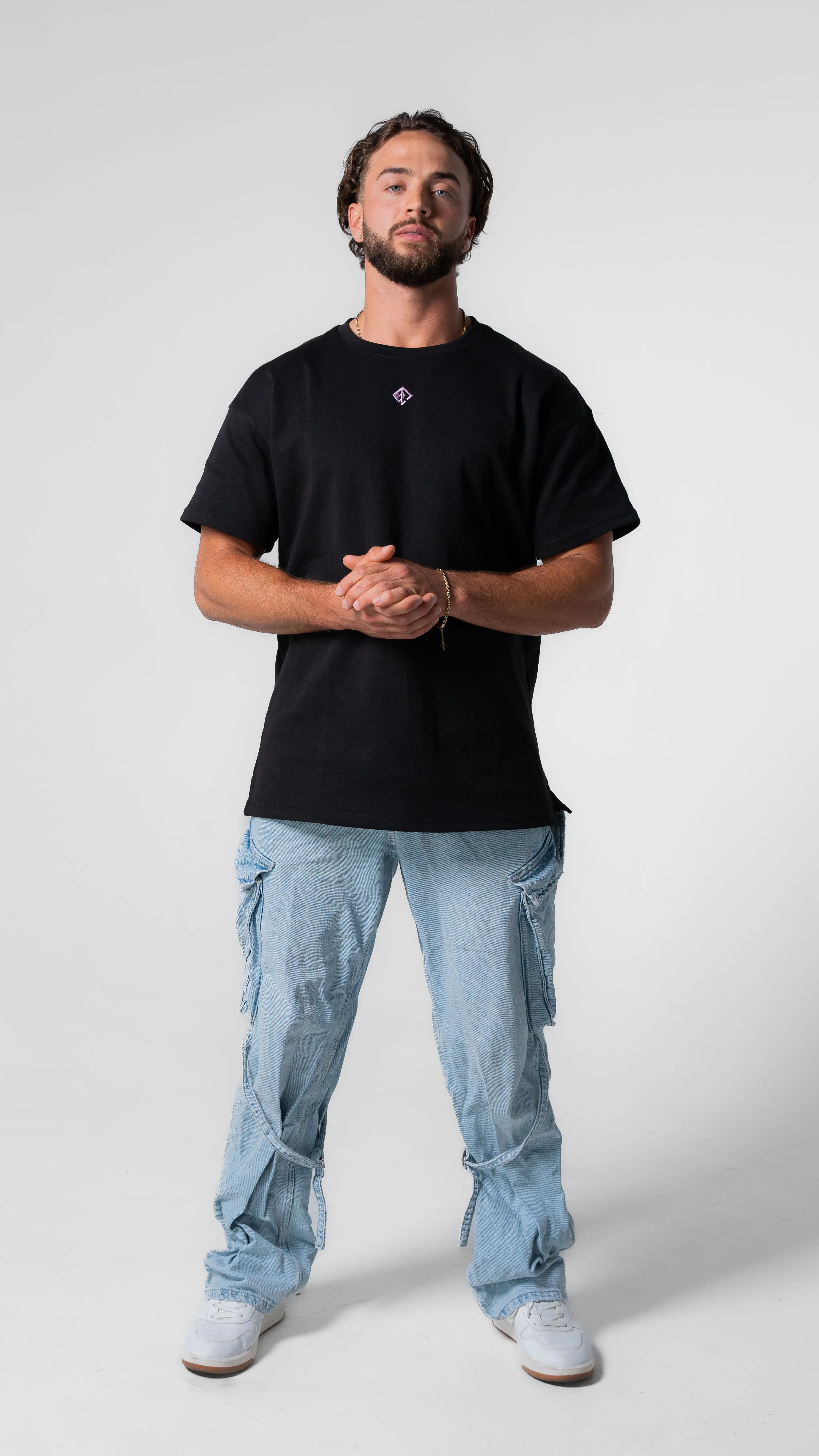 Project Rezillion Angel Tee (Black & Purple) sold by Rezillion Apparel product image thumbnail 2