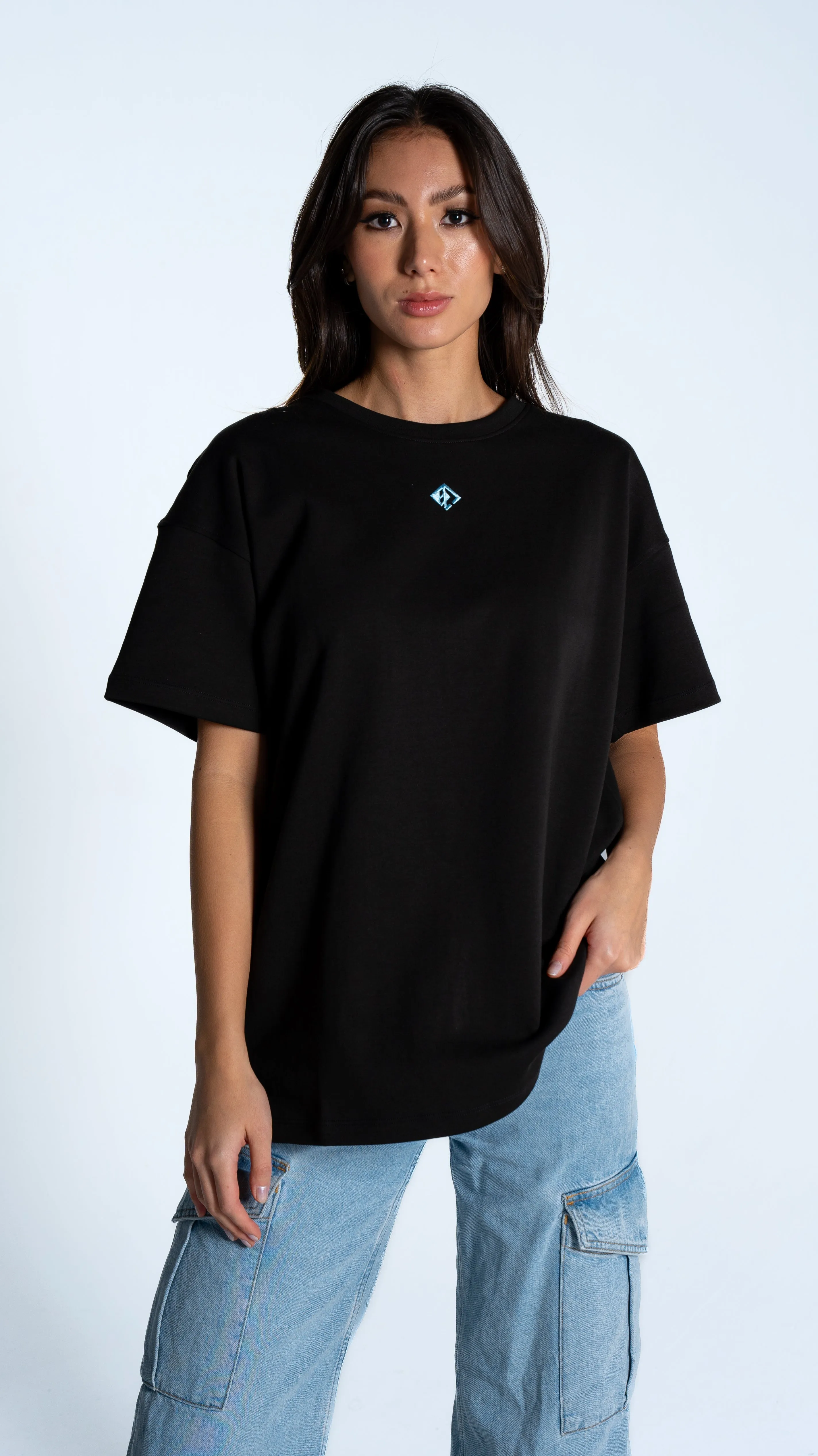 Project Rezillion K/O Teddy Tee (Black & Blue) sold by Rezillion Apparel product image thumbnail 4