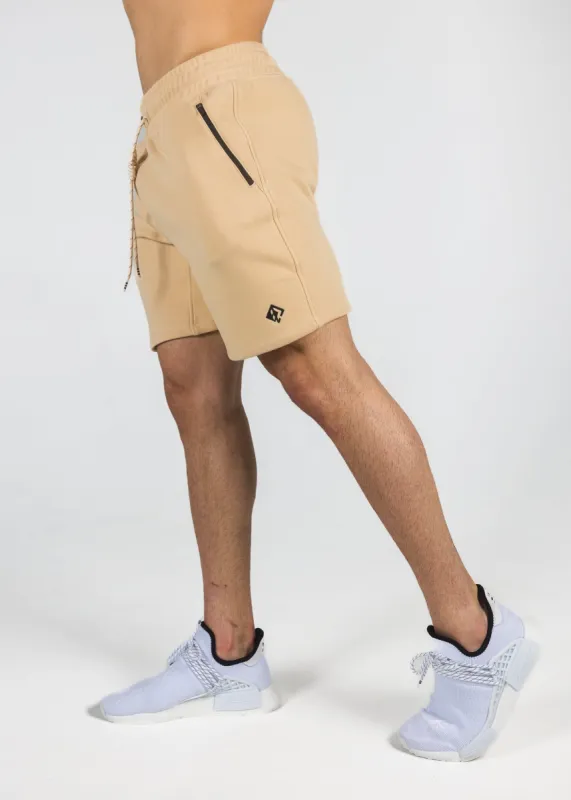 Kloud Sweat Shorts (Beige) sold by Rezillion Apparel