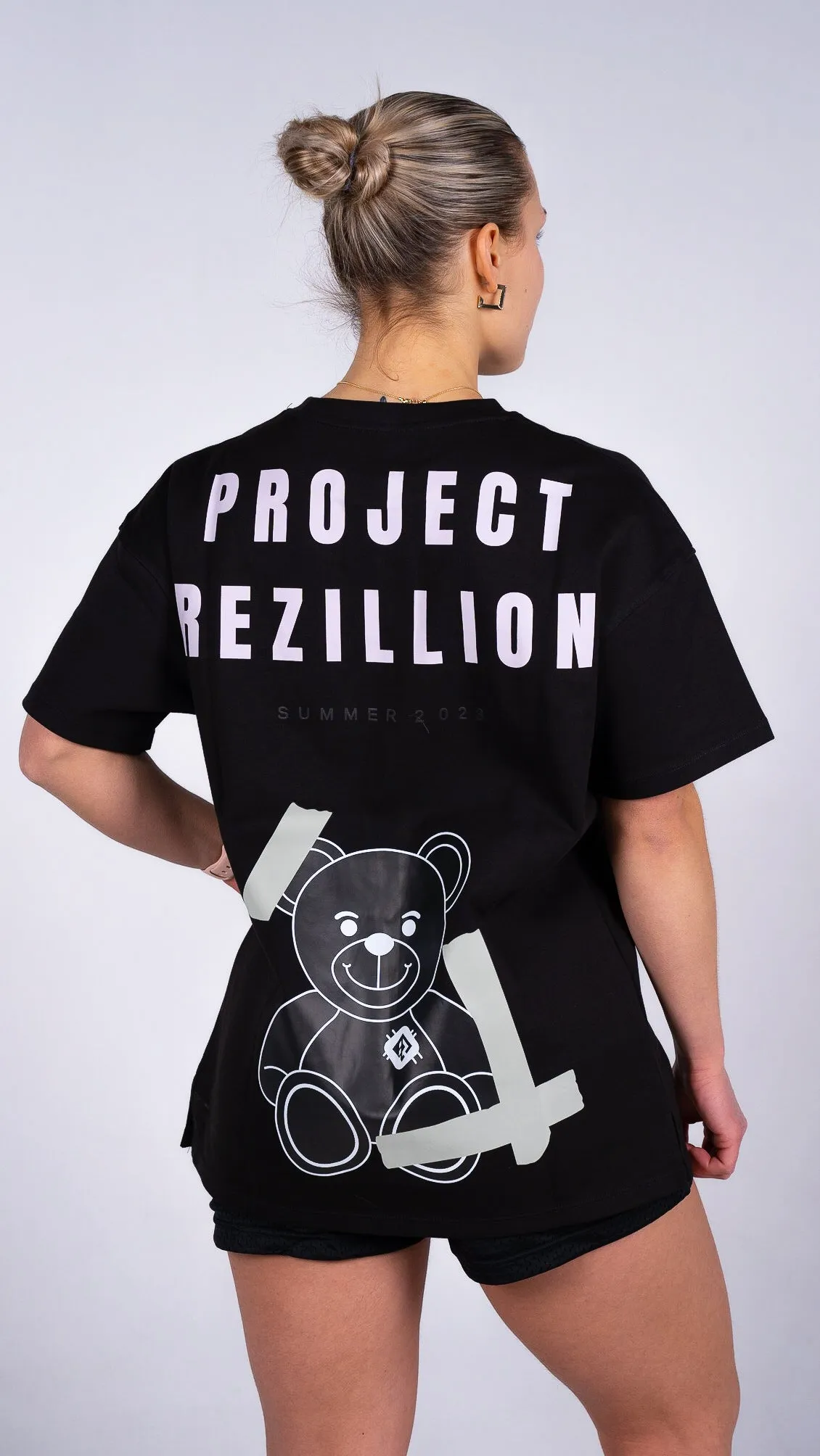 Project Rezillion Teddy Bear T-Shirt (Black) sold by Rezillion Apparel product image thumbnail 5