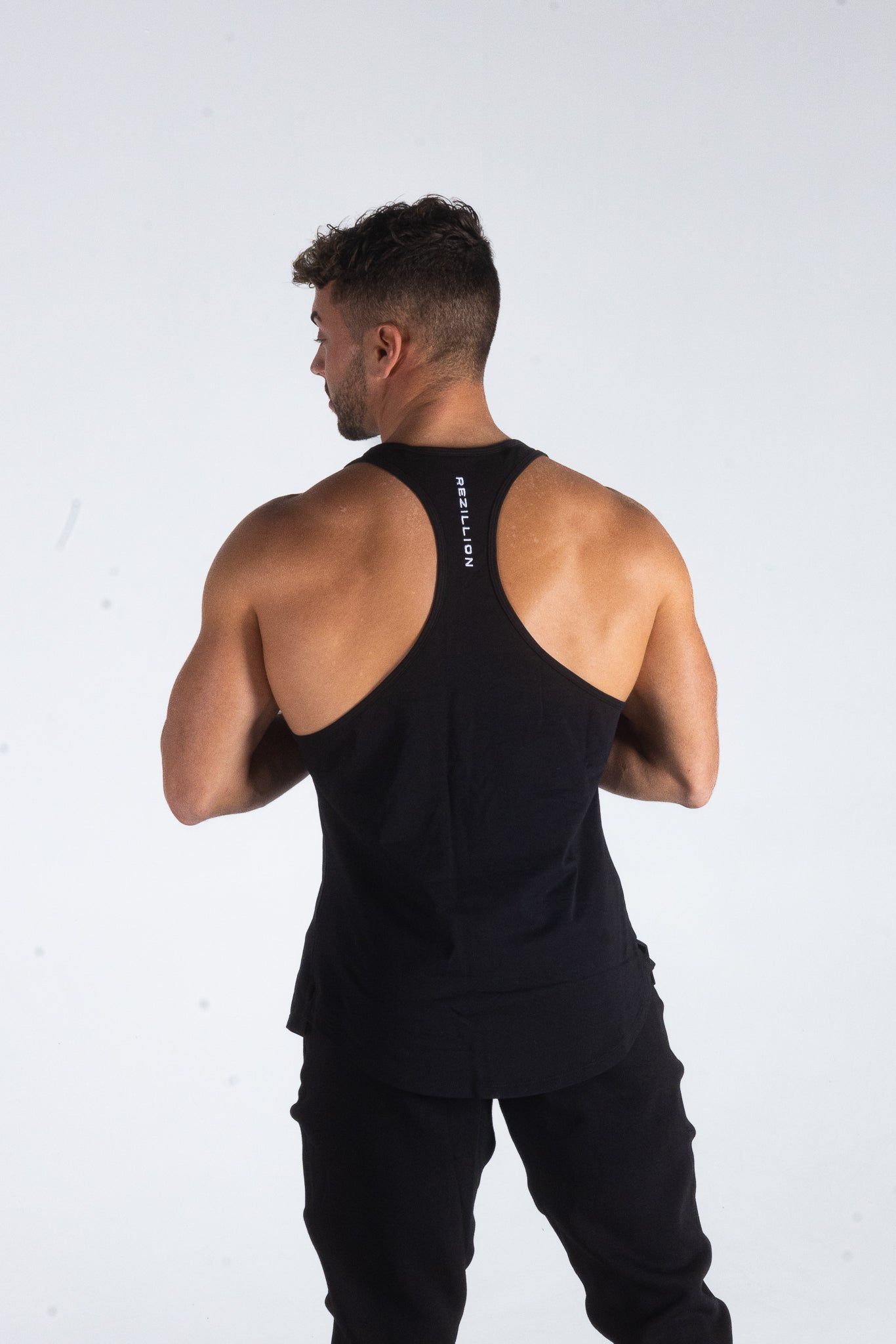 Infinity Stringer (Black) sold by Rezillion Apparel product image thumbnail 4