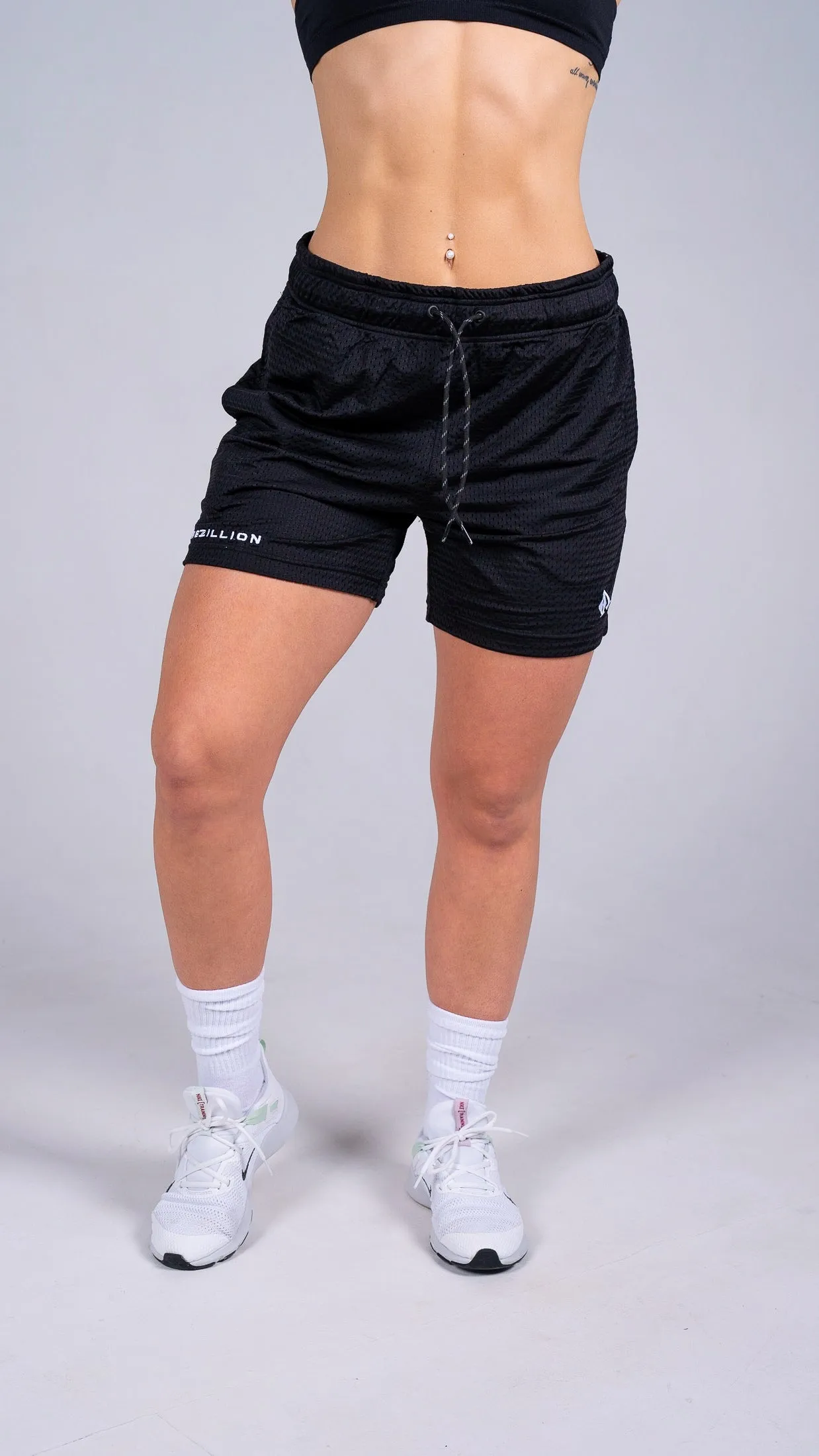Mesh B-Ball Shorts (Black) sold by Rezillion Apparel product image thumbnail 4