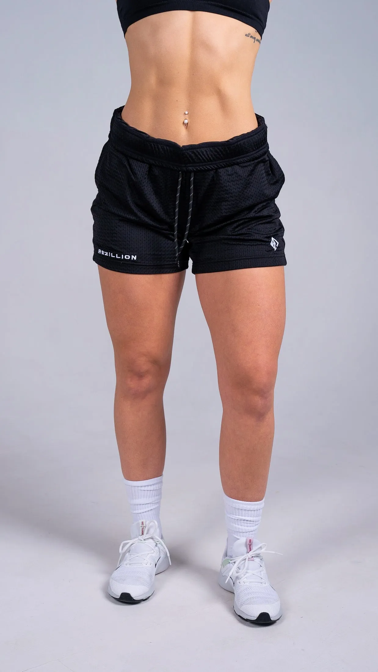 Mesh B-Ball Shorts (Black) sold by Rezillion Apparel product image thumbnail 3