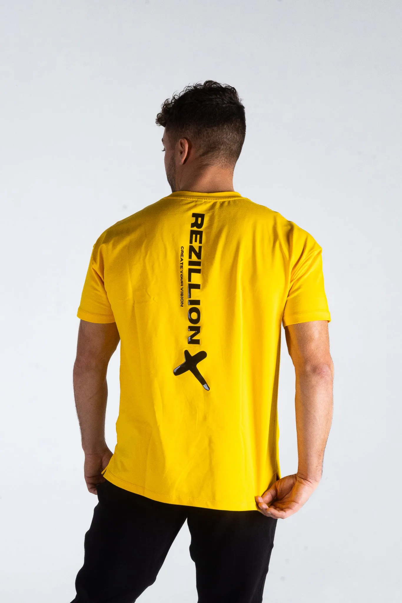 Infinity T-Shirt (Yellow) sold by Rezillion Apparel