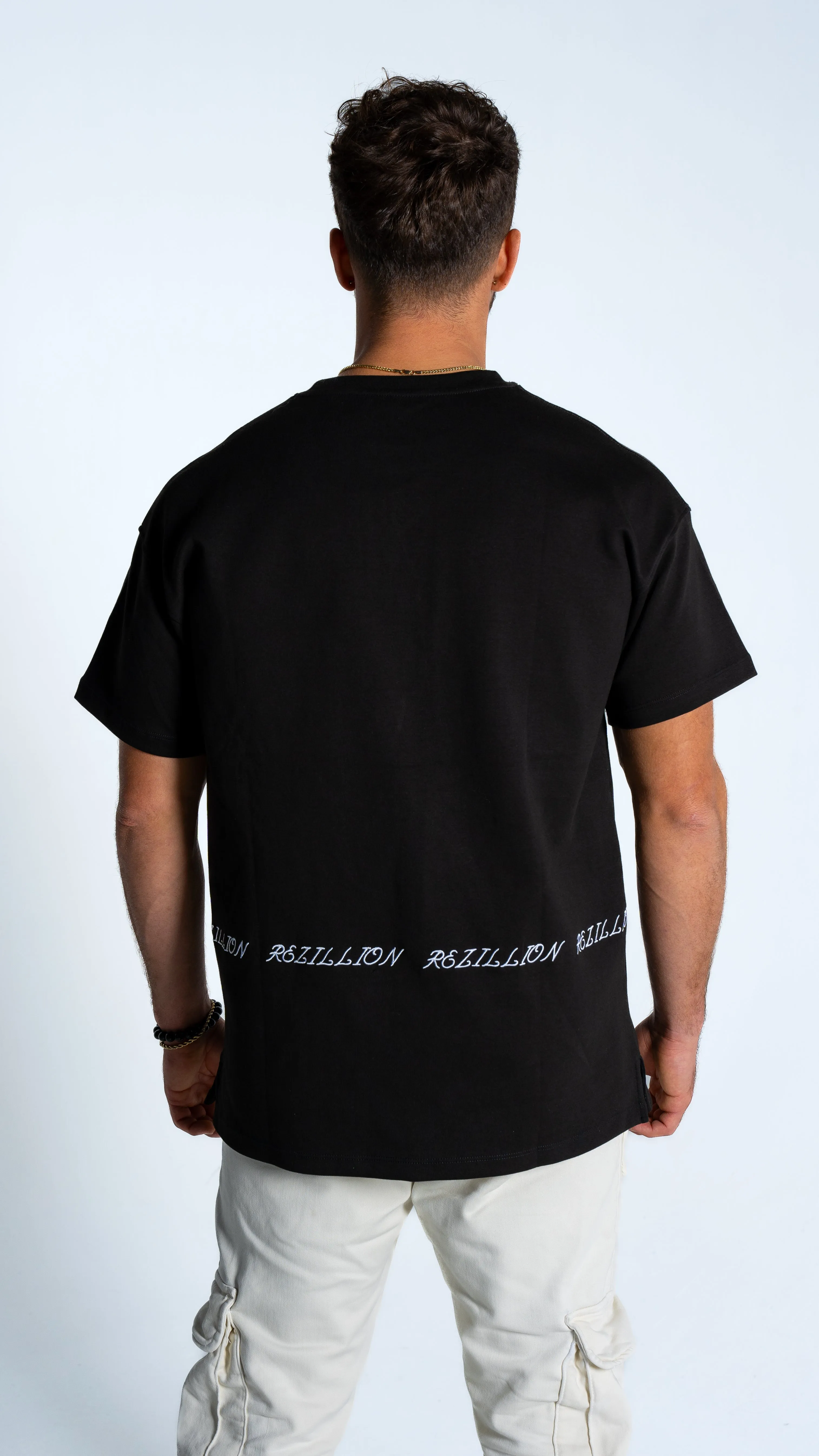 Project Rezillion Prestige Tee (Black & White) sold by Rezillion Apparel