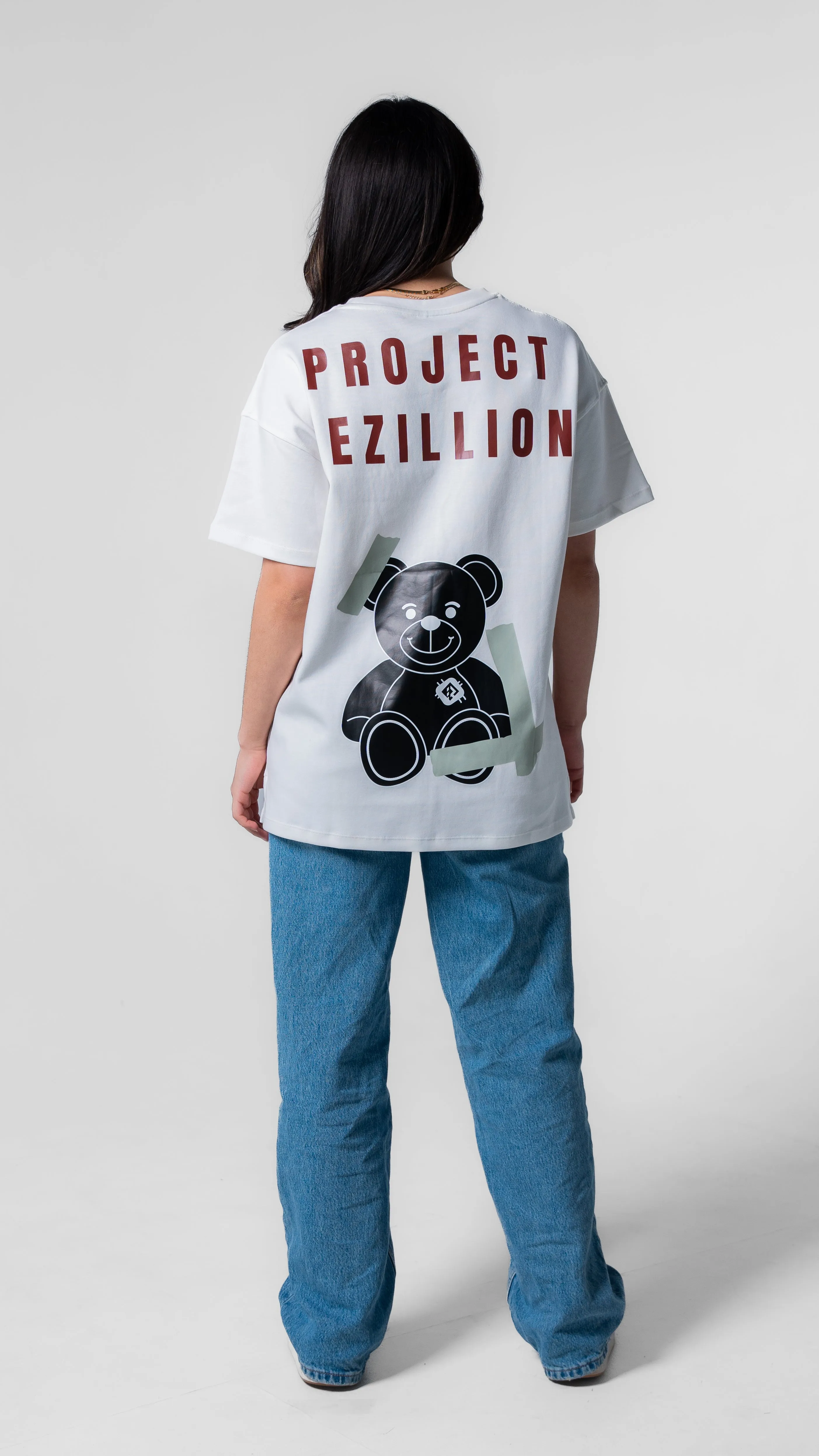 Project Rezillion Teddy Bear Tee (White) sold by Rezillion Apparel product image thumbnail 3