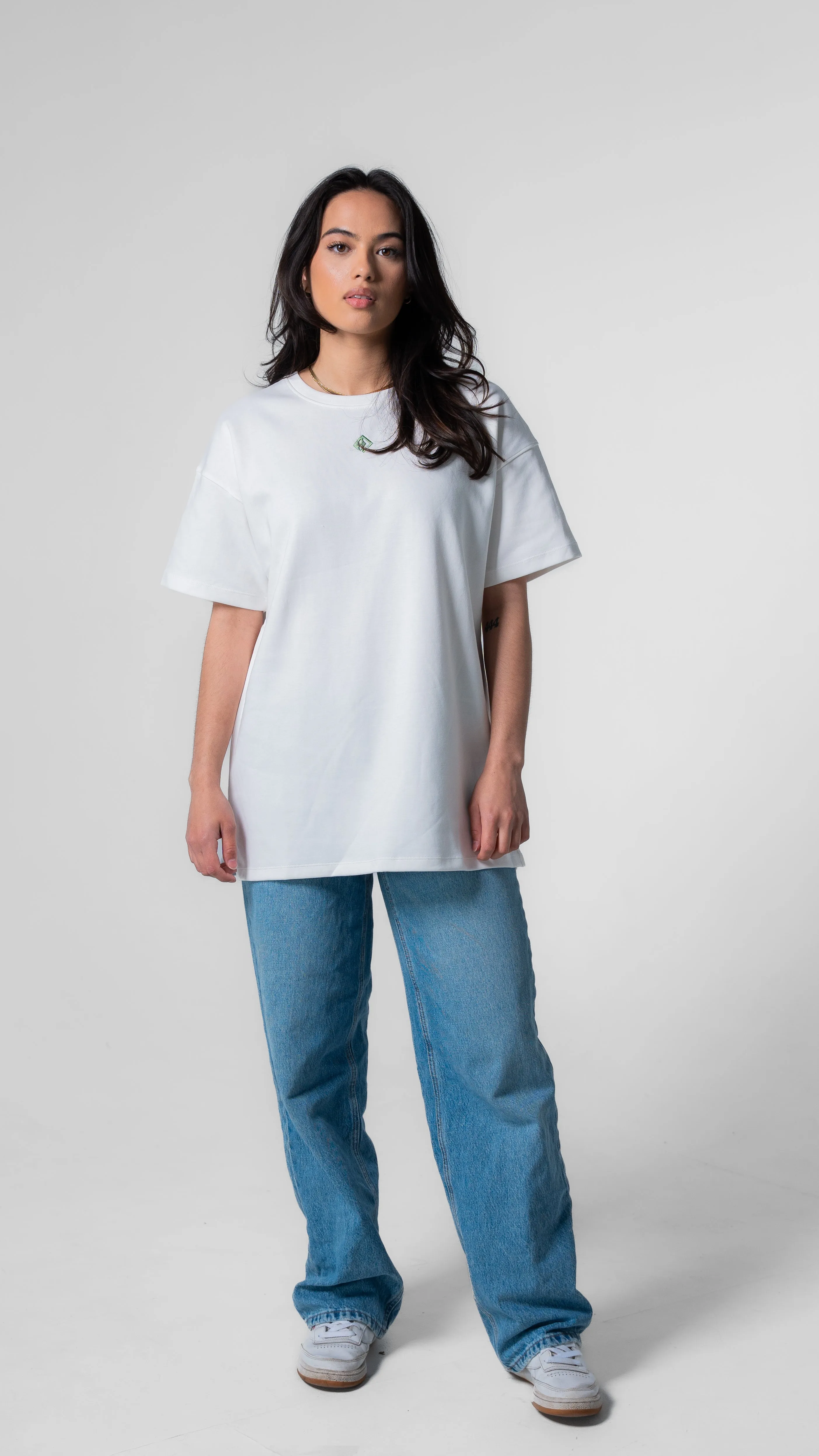 Project Rezillion Angel Tee (White & Green) sold by Rezillion Apparel product image thumbnail 4