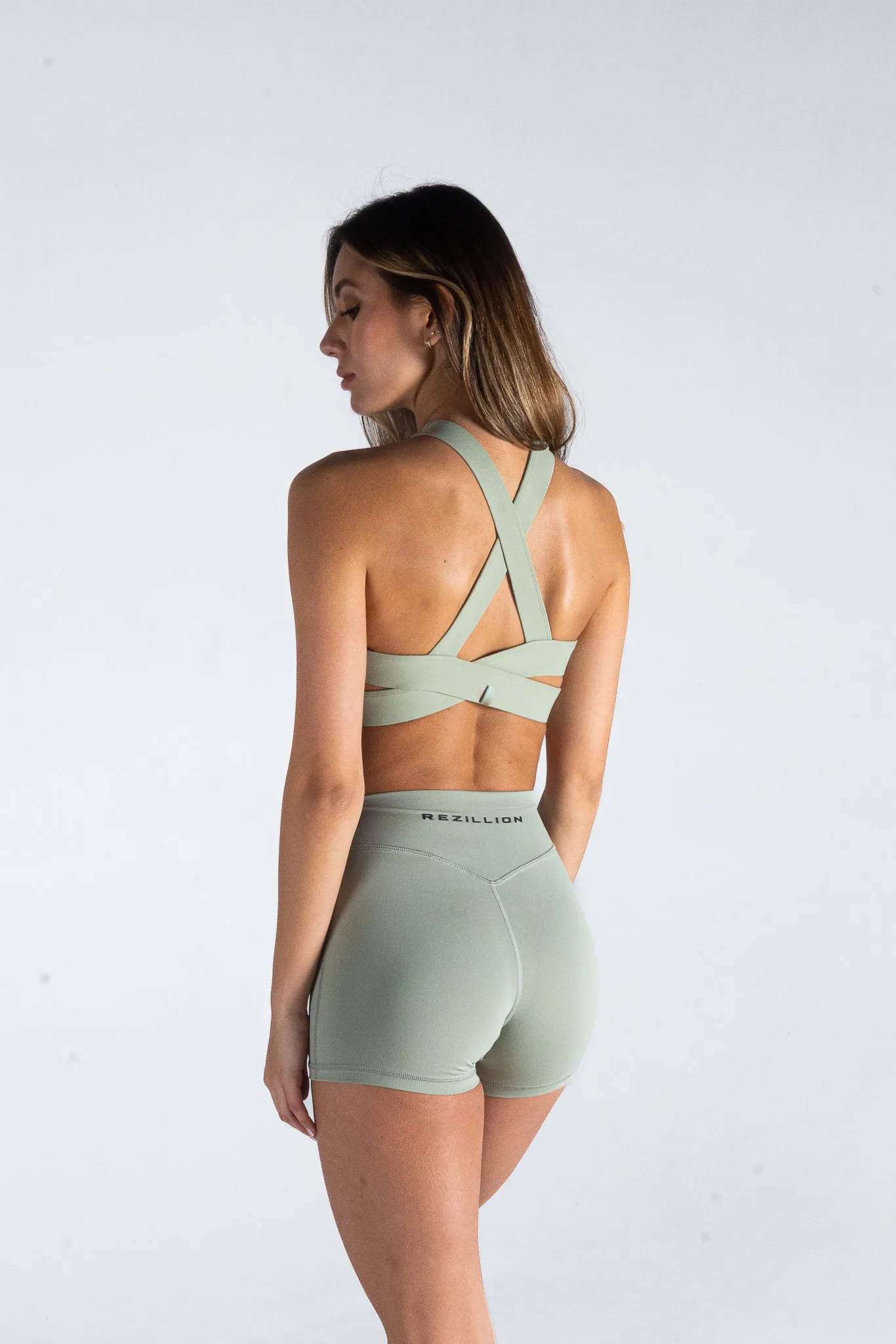 Lyfe Sports Bra (Olive) sold by Rezillion Apparel product image thumbnail 2