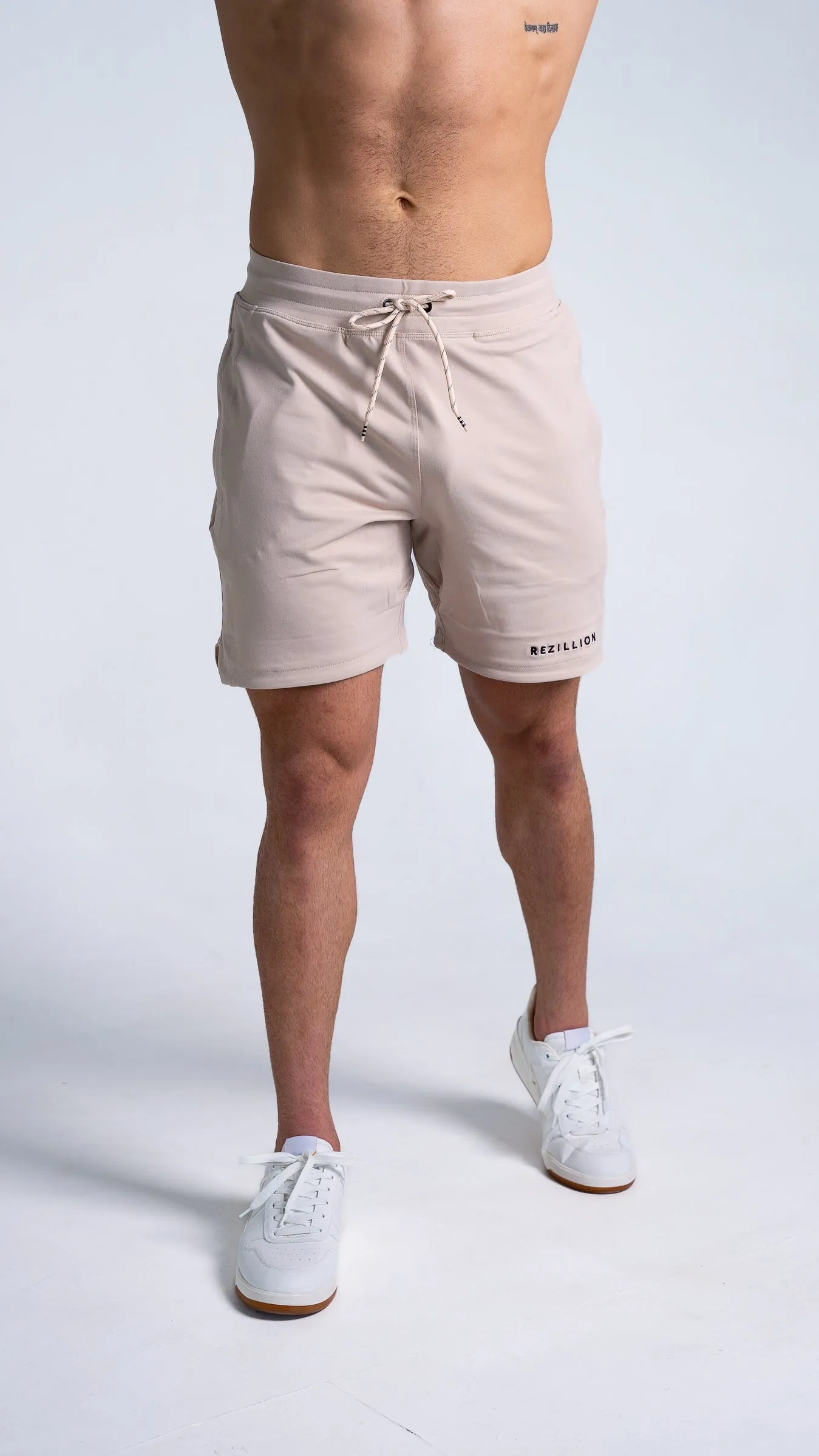 Premium Lyft Shorts (Beige) sold by Rezillion Apparel product image thumbnail 2