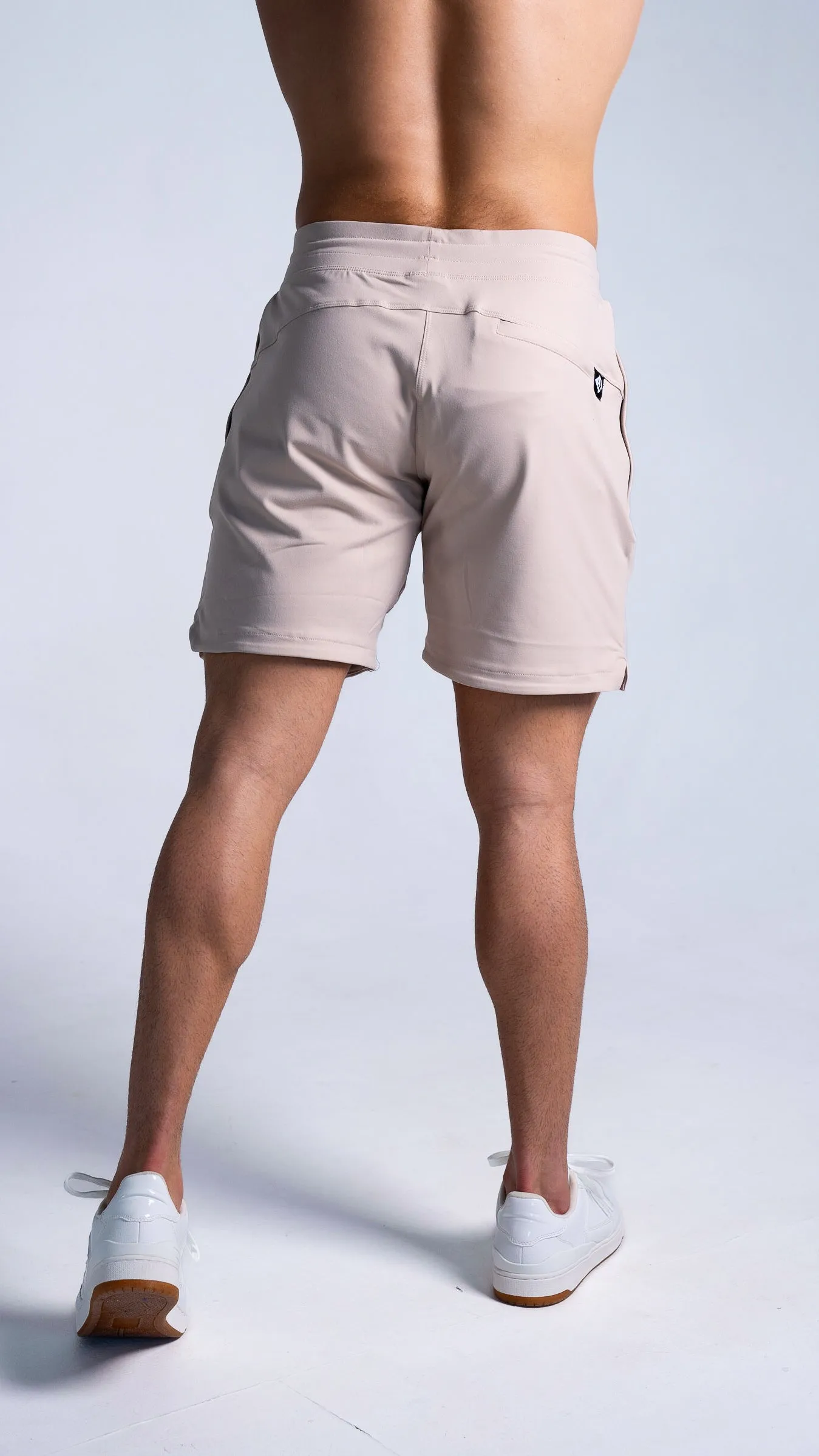 Premium Lyft Shorts (Beige) sold by Rezillion Apparel product image thumbnail 4