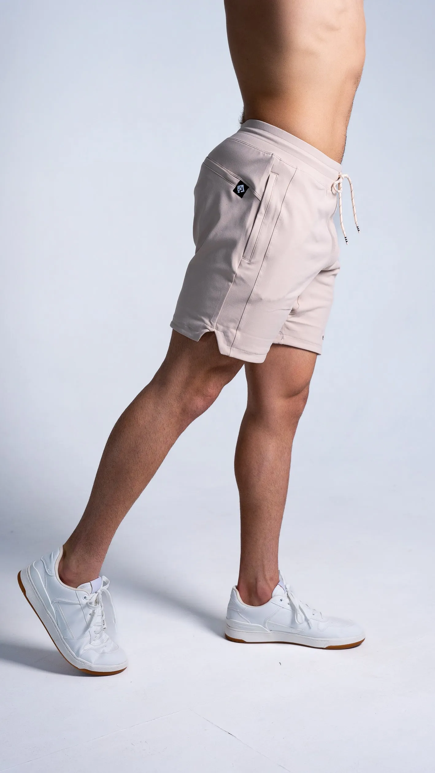 Premium Lyft Shorts (Beige) sold by Rezillion Apparel