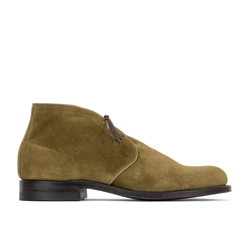 Uplands - Avocado Janus Calf Suede sold by Viberg