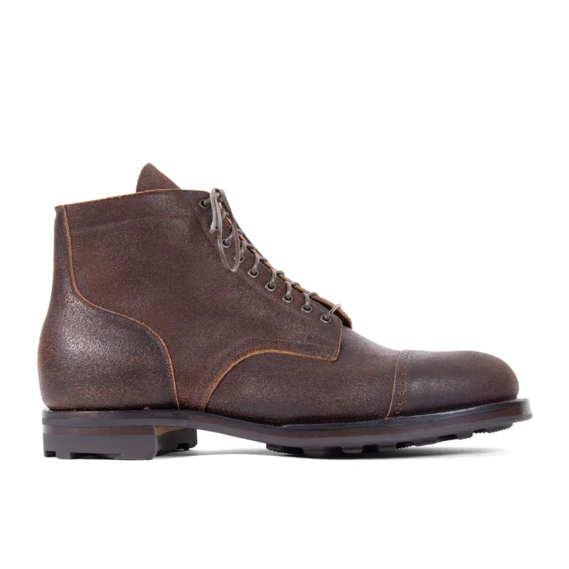 Service Boot® 2030 BCT - Washed Brown Waxed Flesh made by Viberg