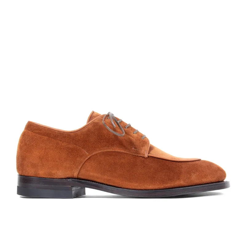Savoy - Polo Brown Janus Calf Suede made by Viberg