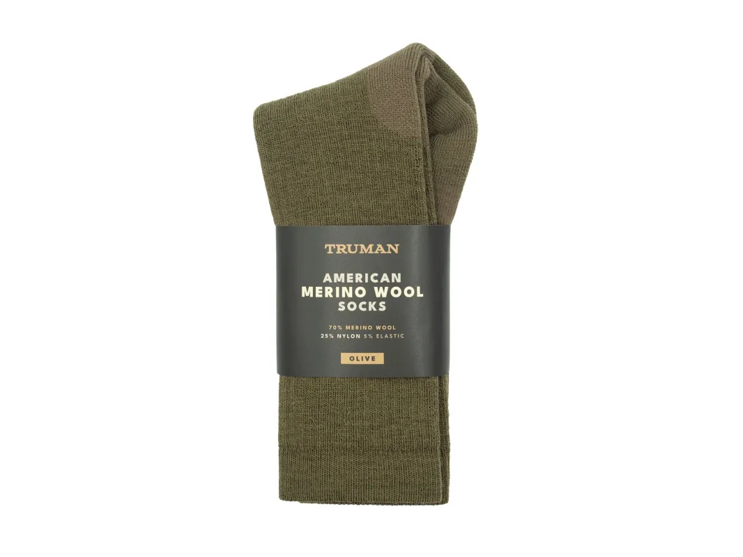 Merino Wool Socks sold by Truman Boots