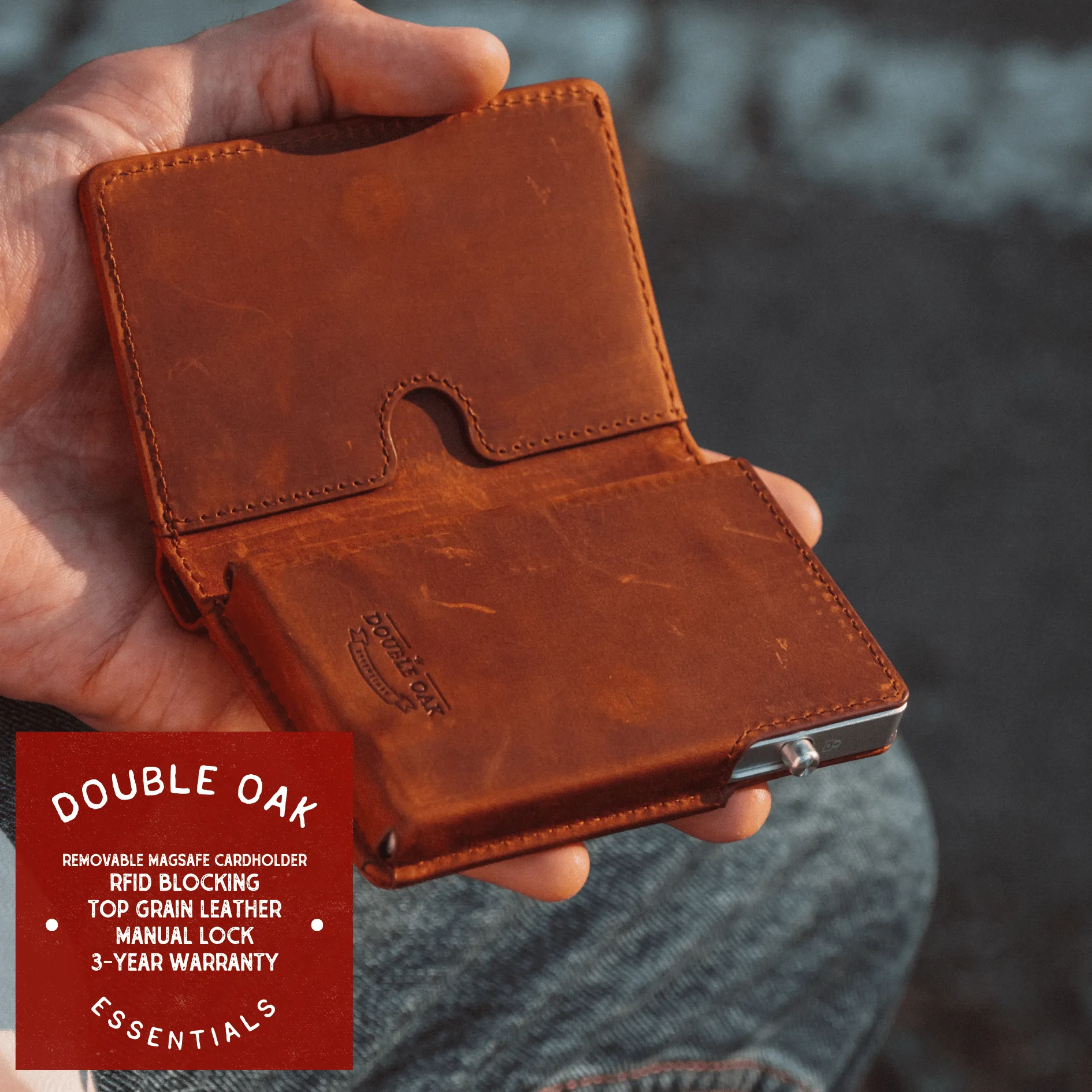 Bifold Wallet sold by Double Oak Essentials product image thumbnail 5
