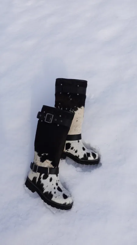 The Black Stallion Cowhide Boots sold by MOGSki