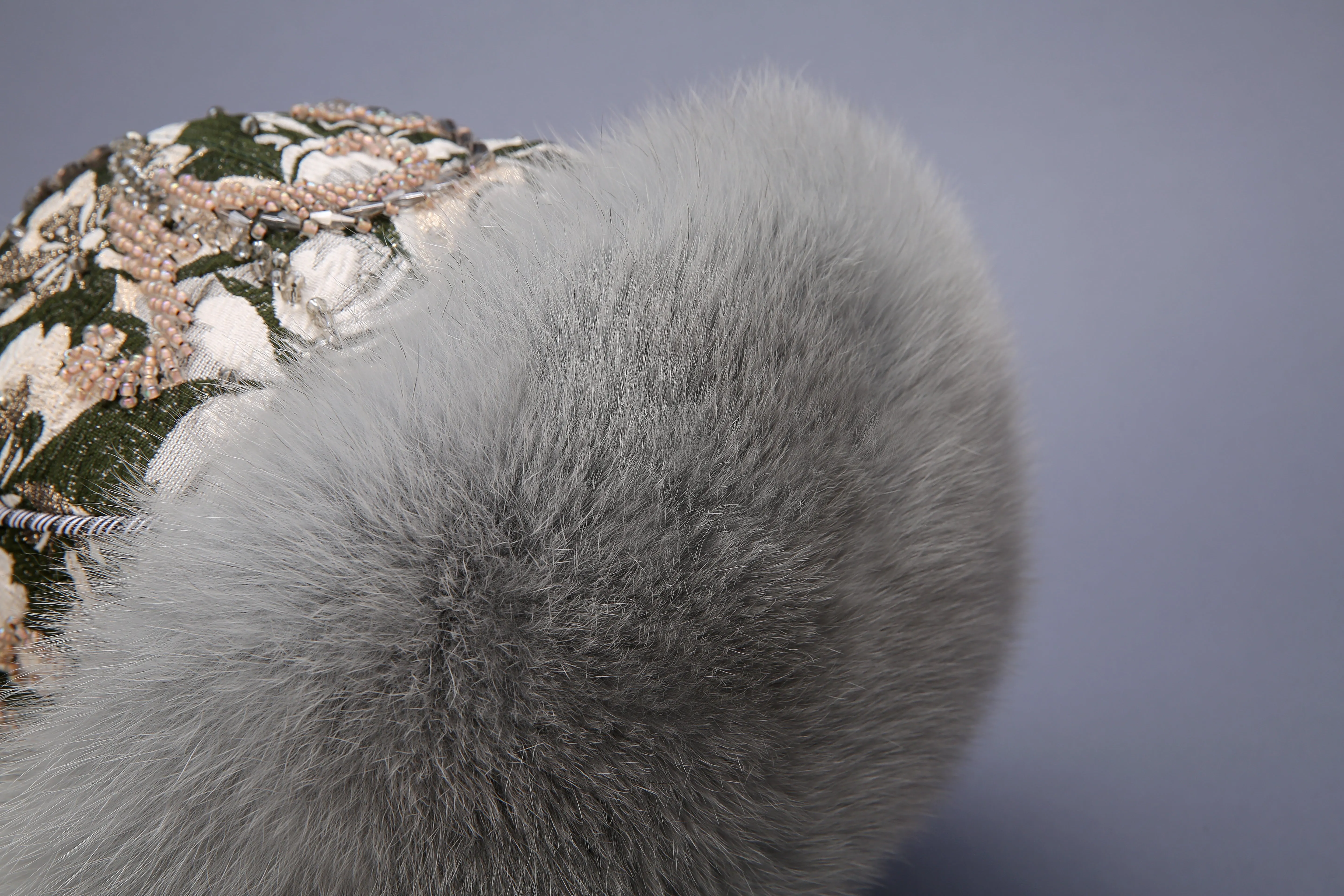 Handcrafted Fox Fur Beaded - Natural sold by MOGSki product image thumbnail 3