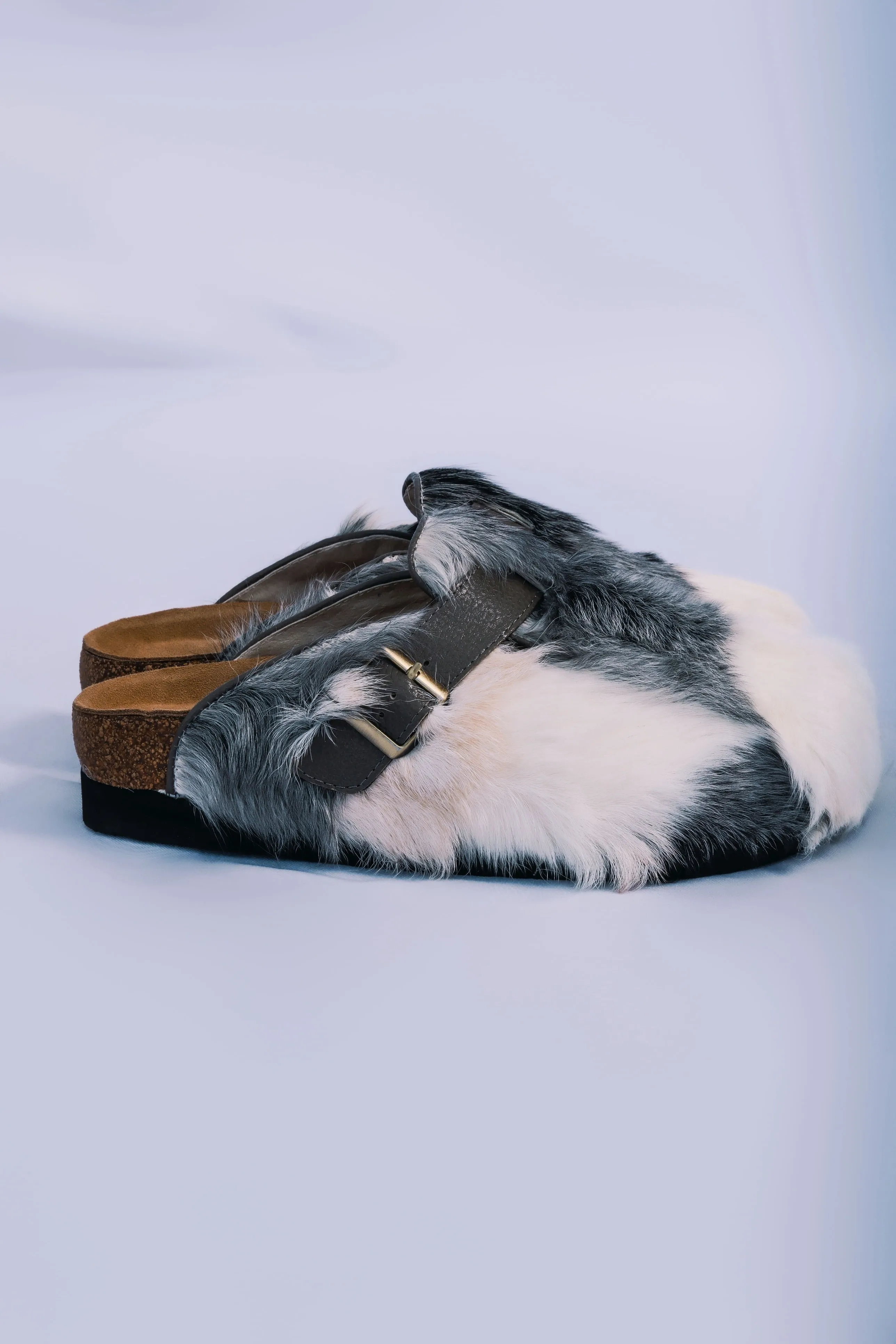 MOGSki ALPINE SPOTTED SHEEPSKIN CLOG sold by MOGSki