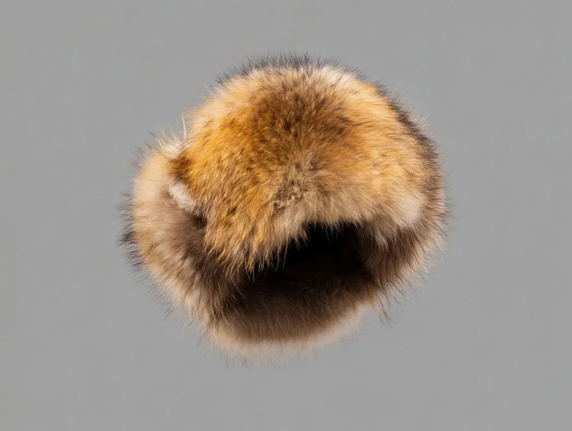 MOGSki GOLDEN RACCOON FUR TRAPPER HAT sold by MOGSki product image thumbnail 2