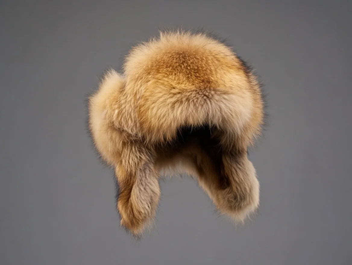 MOGSki GOLDEN RACCOON FUR TRAPPER HAT sold by MOGSki product image thumbnail 3