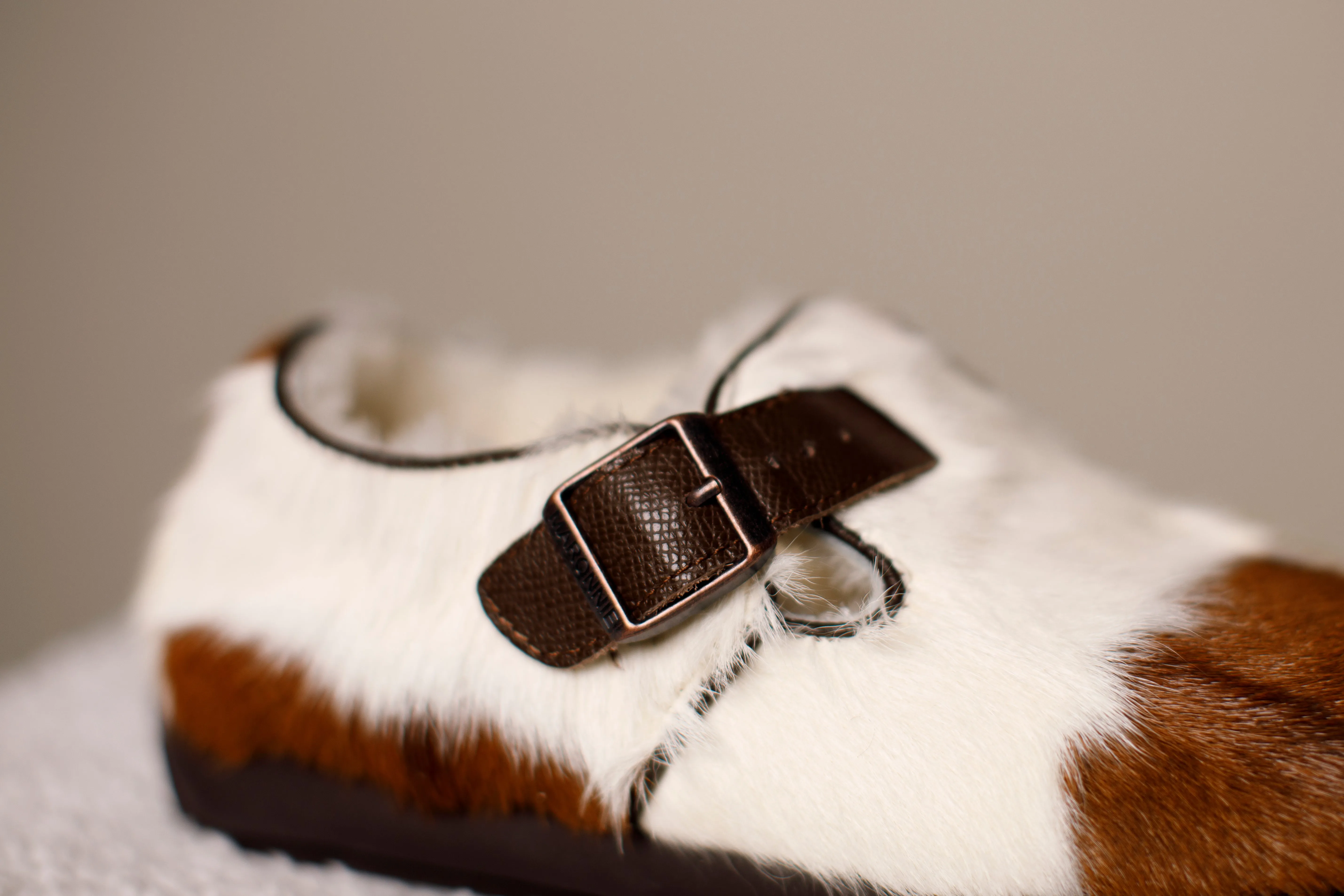MOGSki SPOTTED SHEARLING-LINED CLOSED CLOG sold by MOGSki product image thumbnail 3
