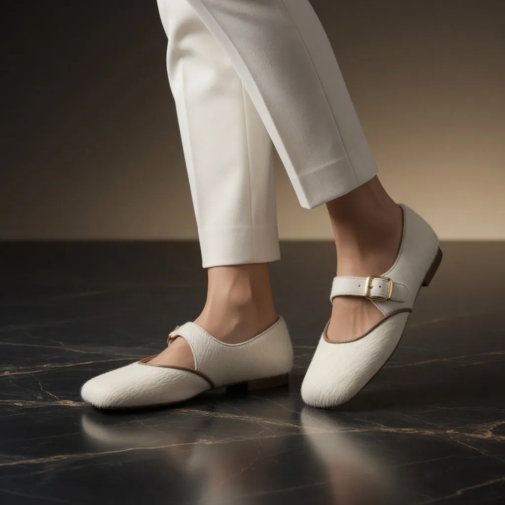 MOGSki IVORY CALF HAIR MARY JANE sold by MOGSki product image thumbnail 2