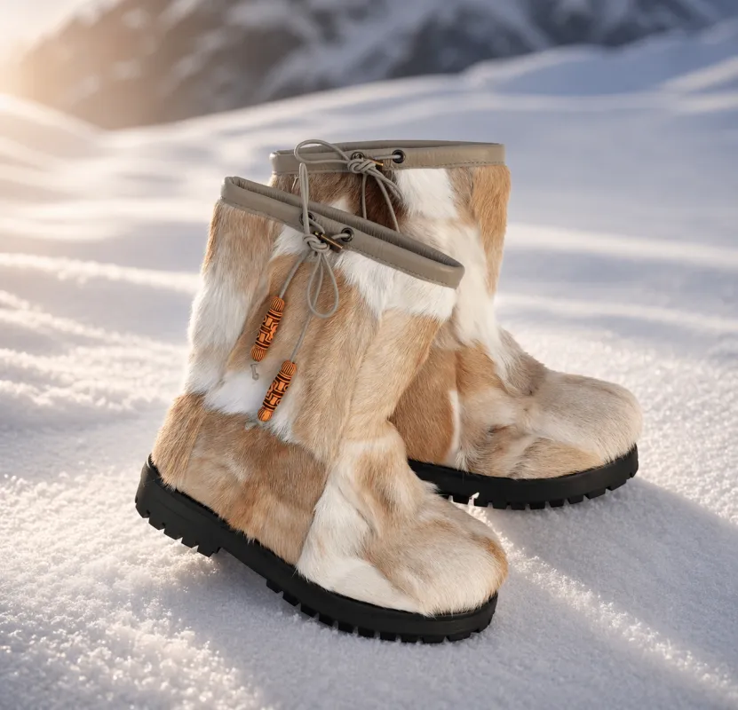MOGSki SPECKLED SHEARLING SNOW BOOT made by MOGSki